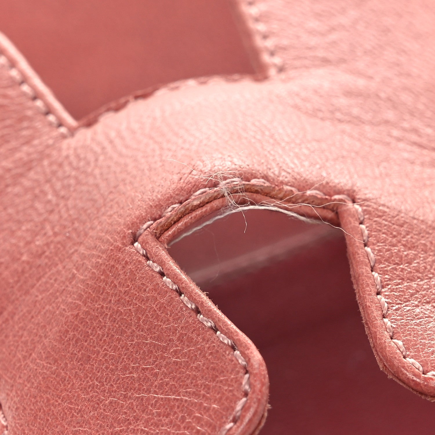 Goatskin Oran Sandals 37 Rouge Blush