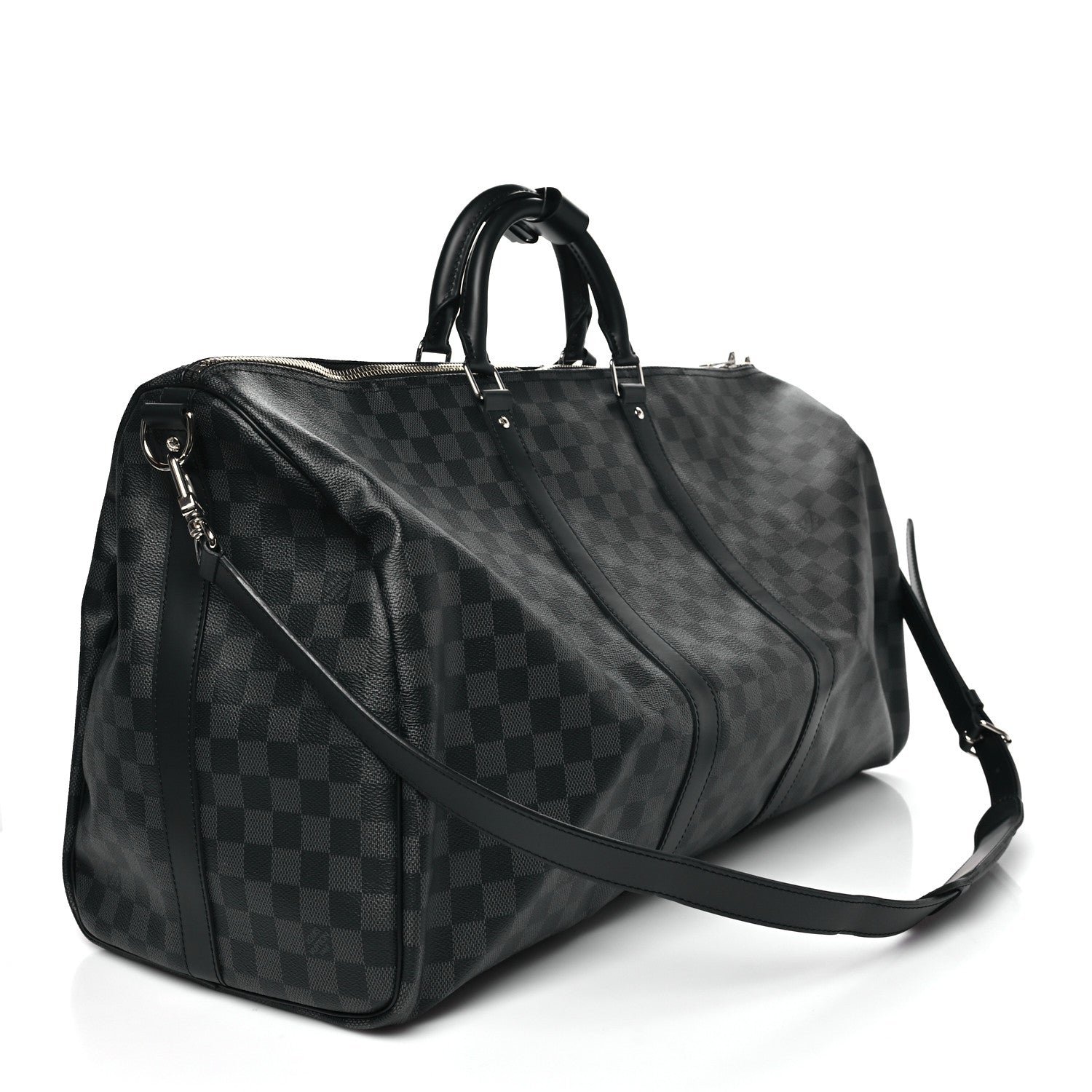 Damier Graphite Keepall Bandouliere 55