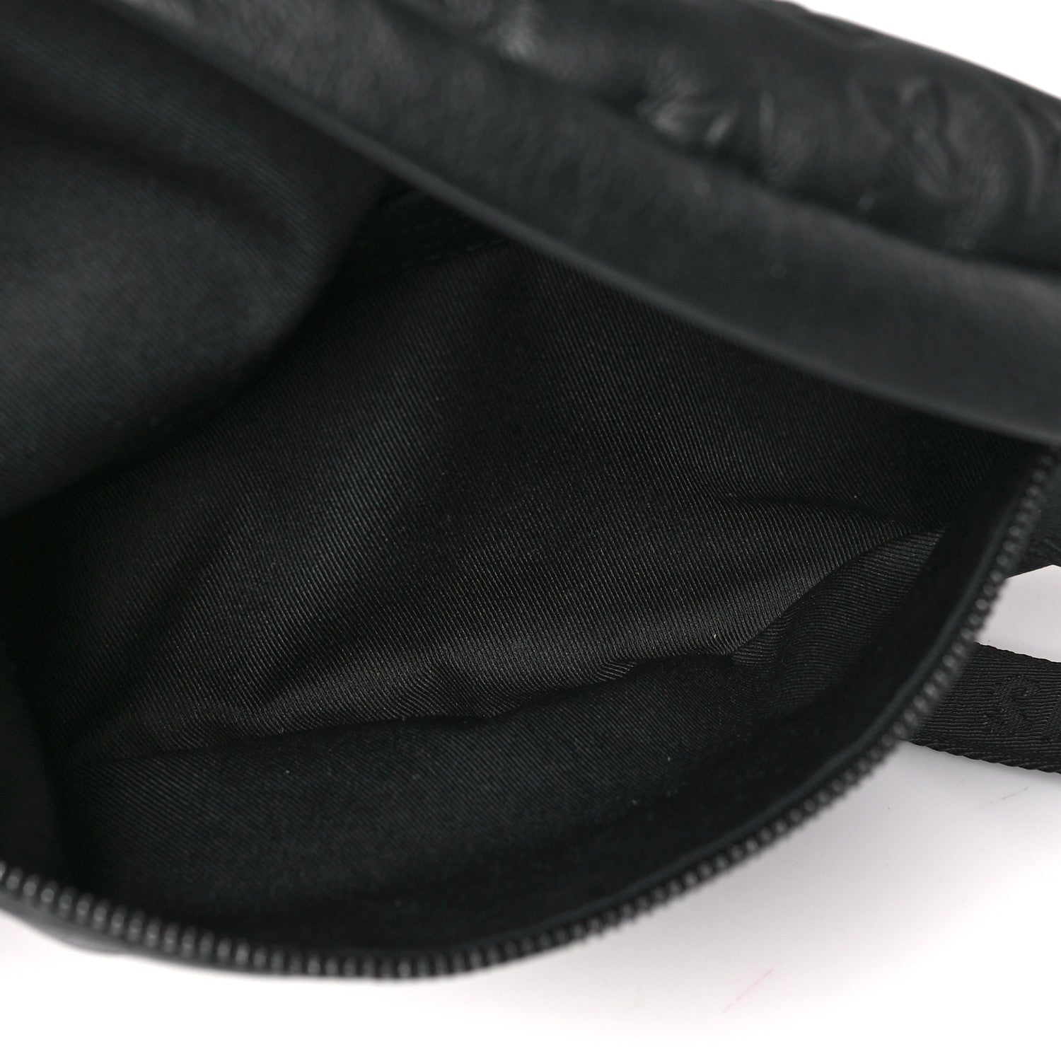 Calfskin Monogram Shadow Discovery Bumbag PM Black