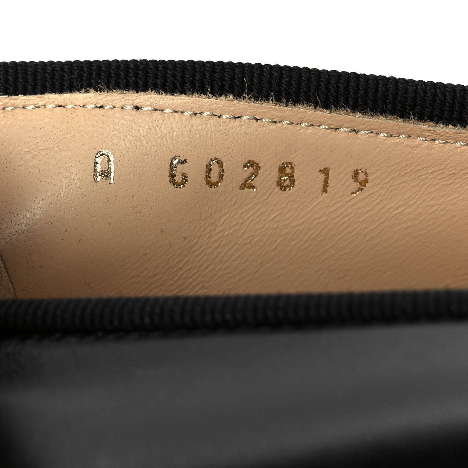 Lambskin Patent Cap Toe Ballerina Flats 38.5 Black
