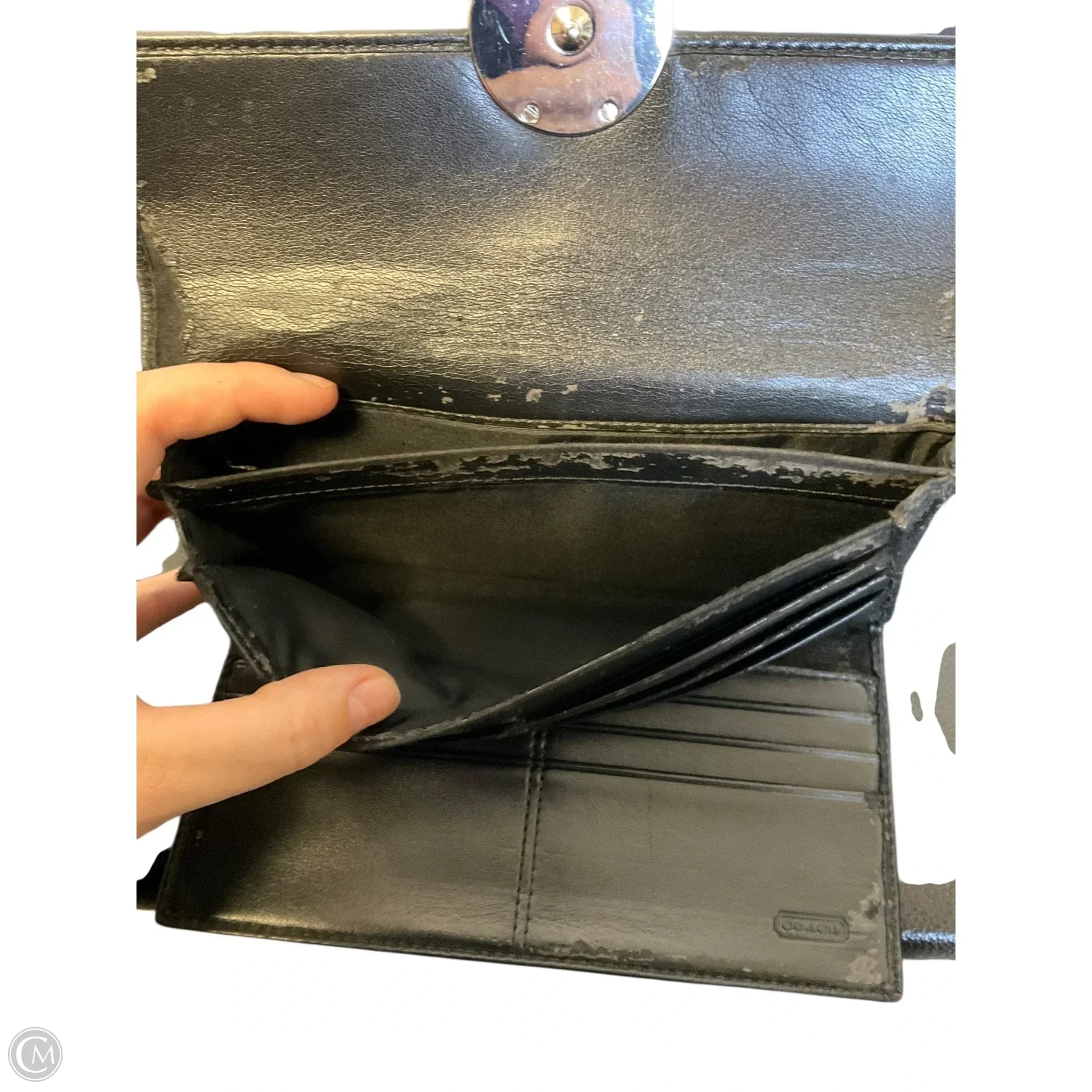 Wallet Designer By Coach, Size: Small