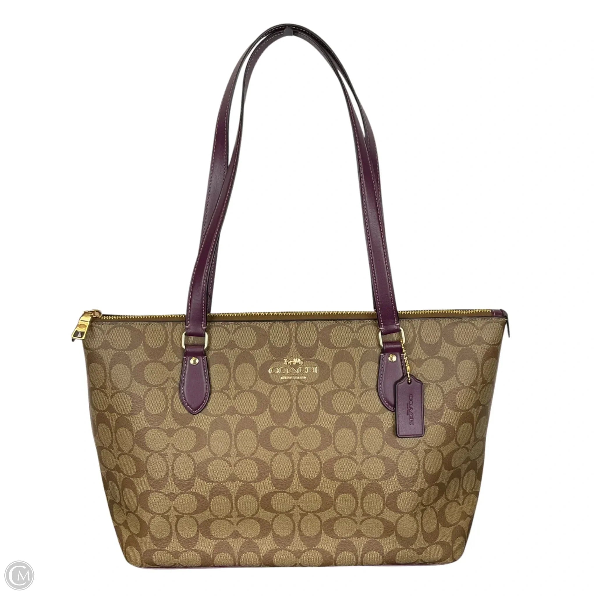 Handbag Designer By Coach, Size: Large