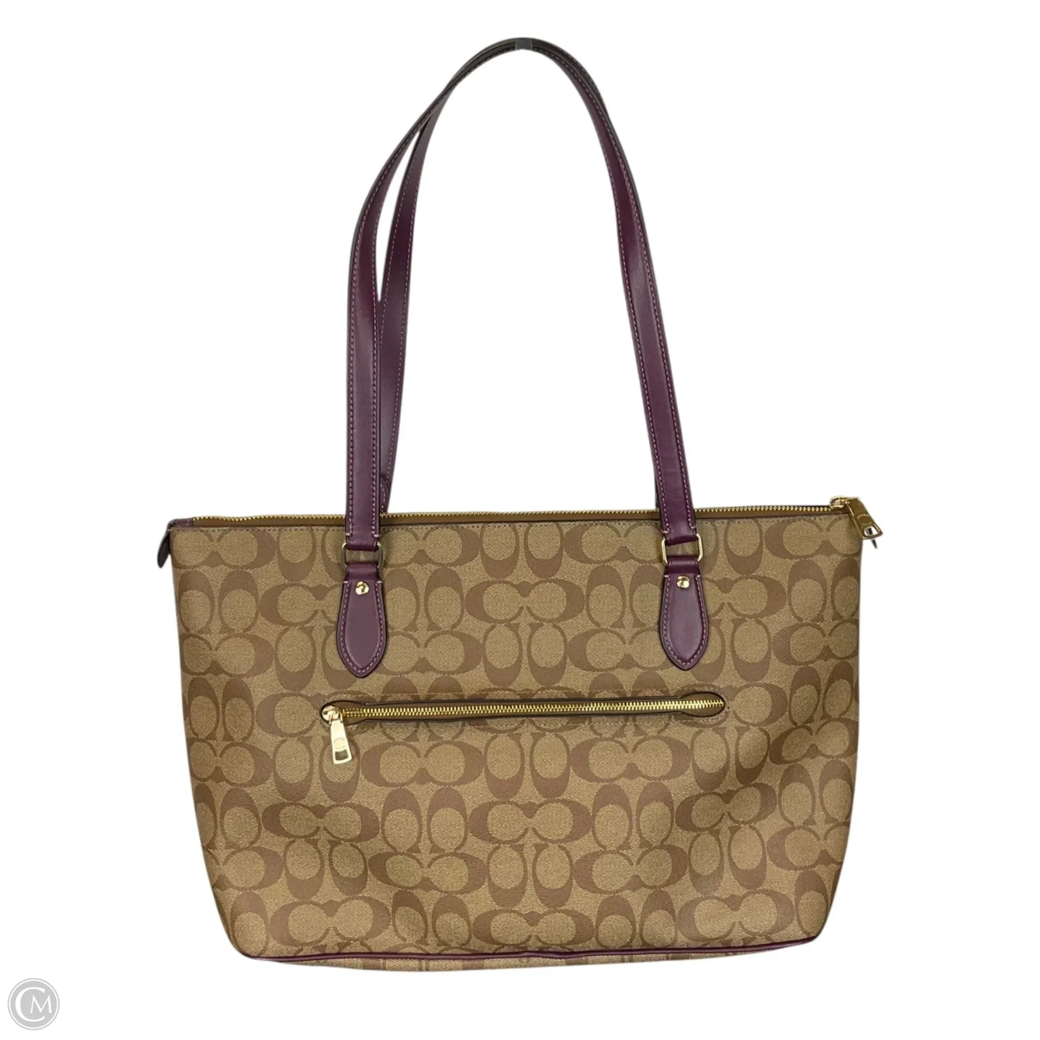 Handbag Designer By Coach, Size: Large