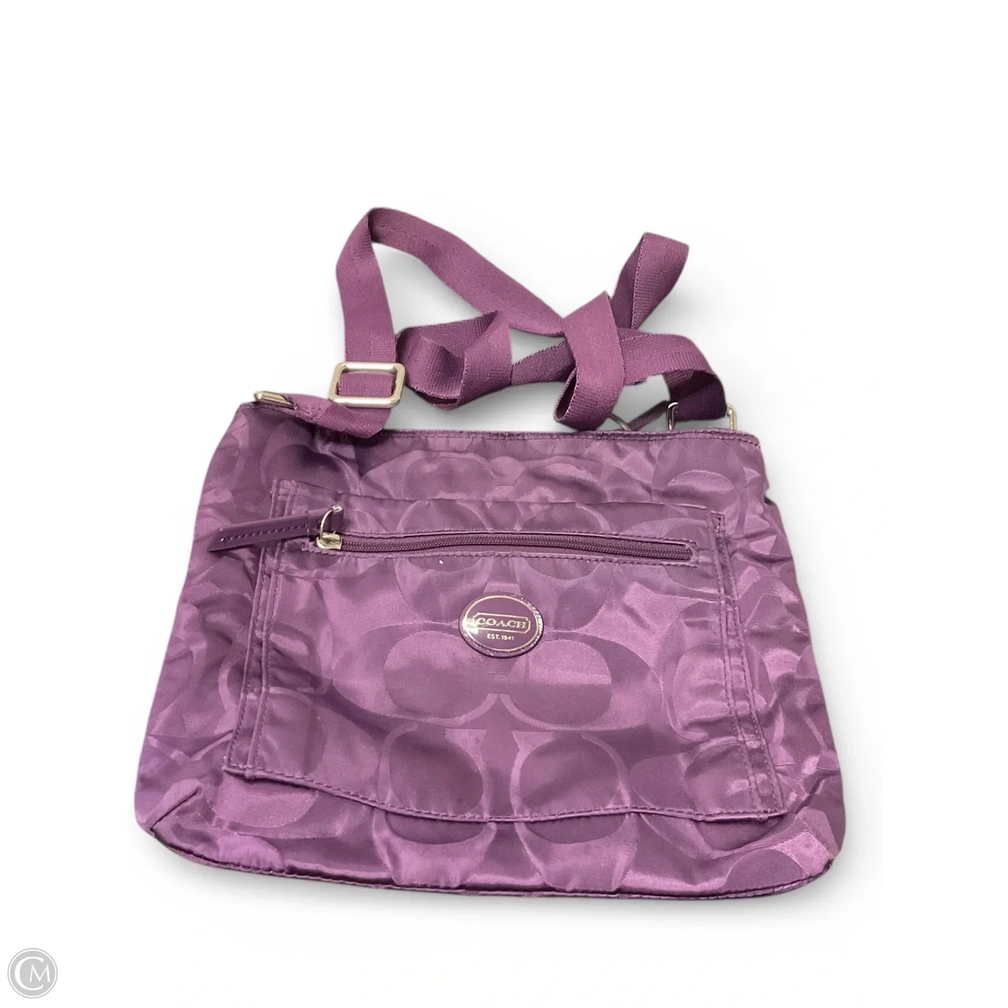 Crossbody Designer By Coach, Size: Small