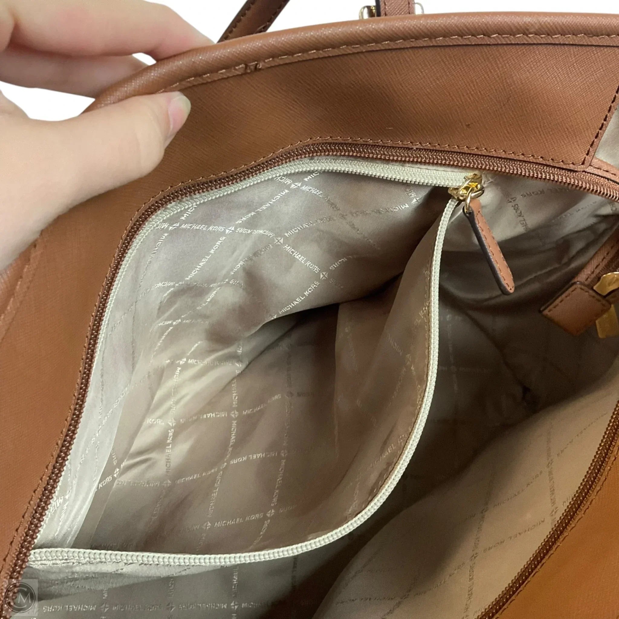 Handbag Designer By Michael Kors, Size: Large