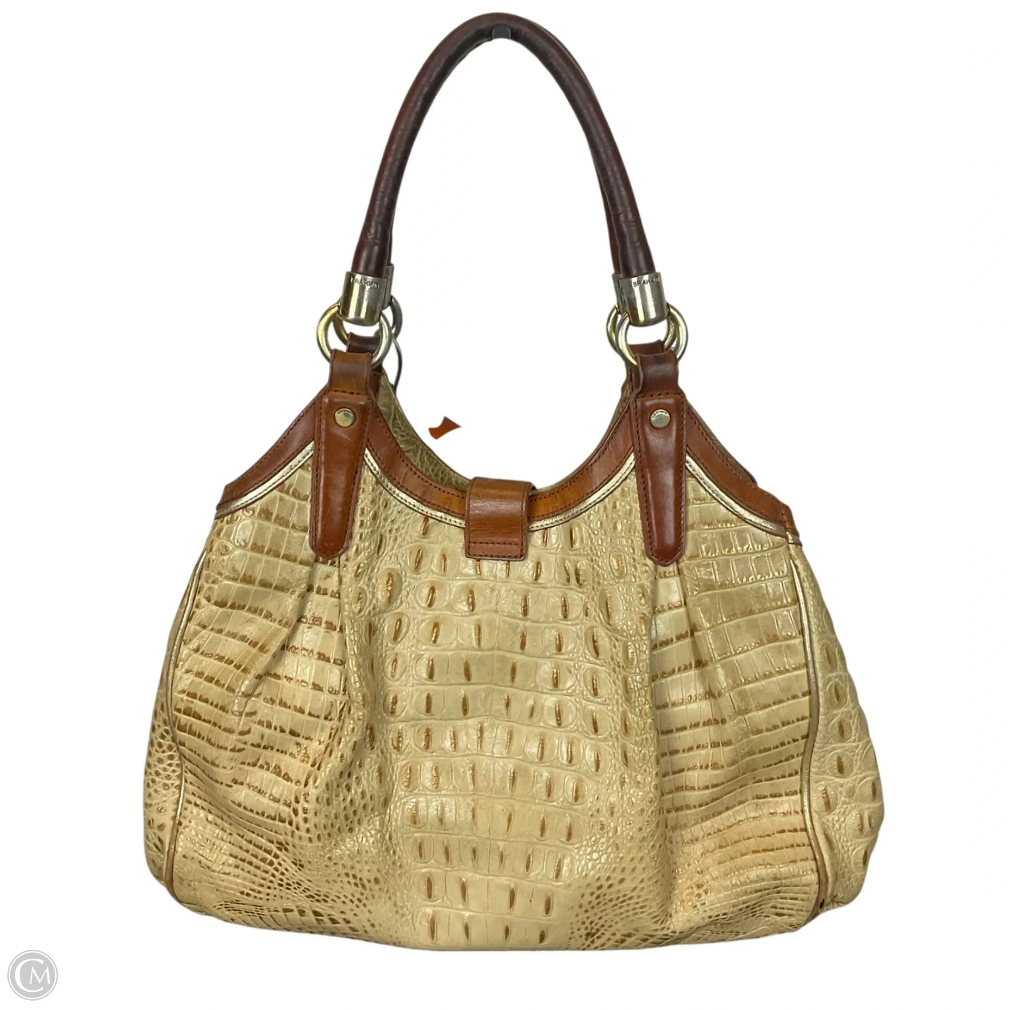 Handbag Designer By Brahmin, Size: Medium