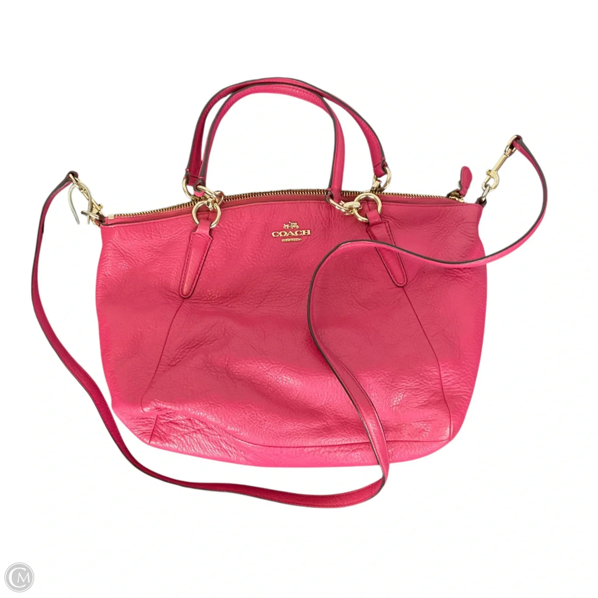 Handbag Designer By Coach, Size: Medium