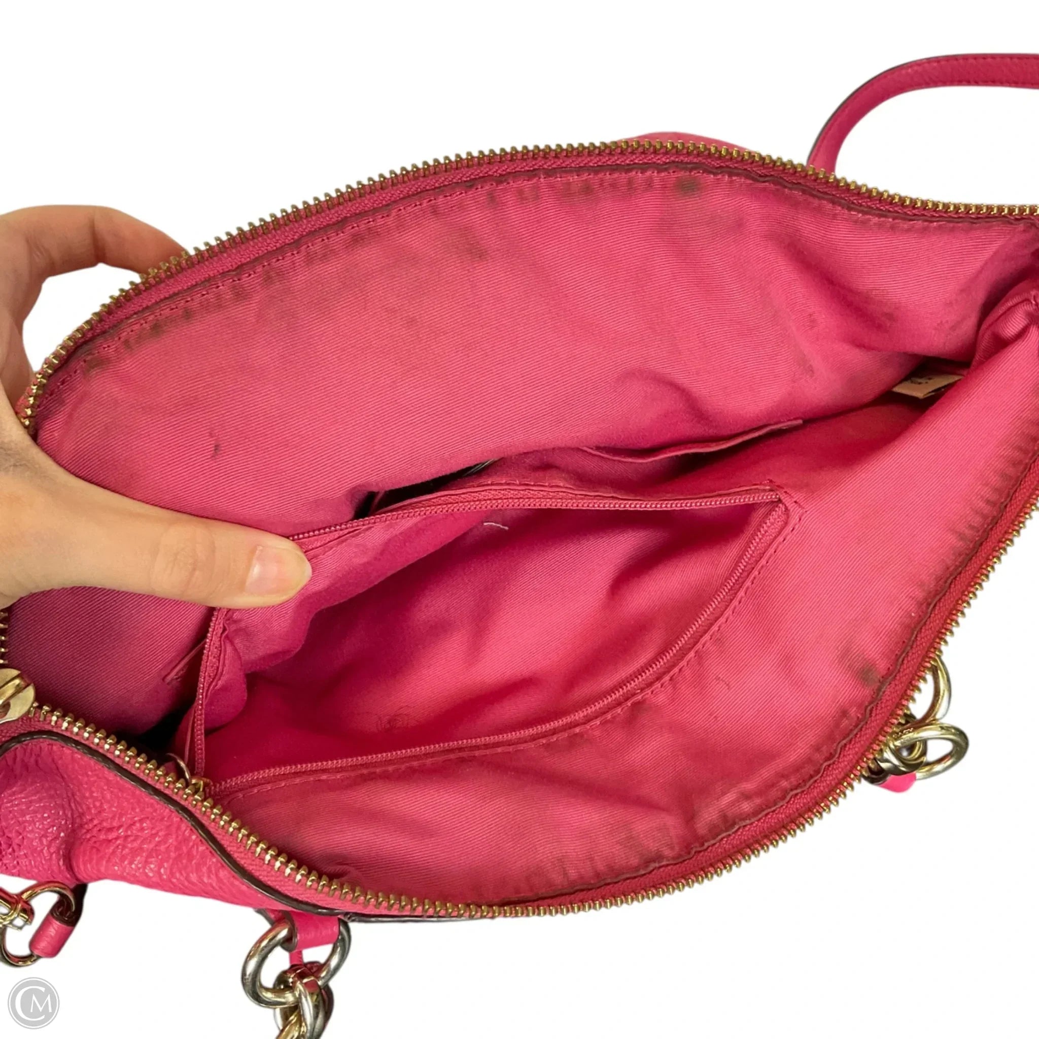 Handbag Designer By Coach, Size: Medium