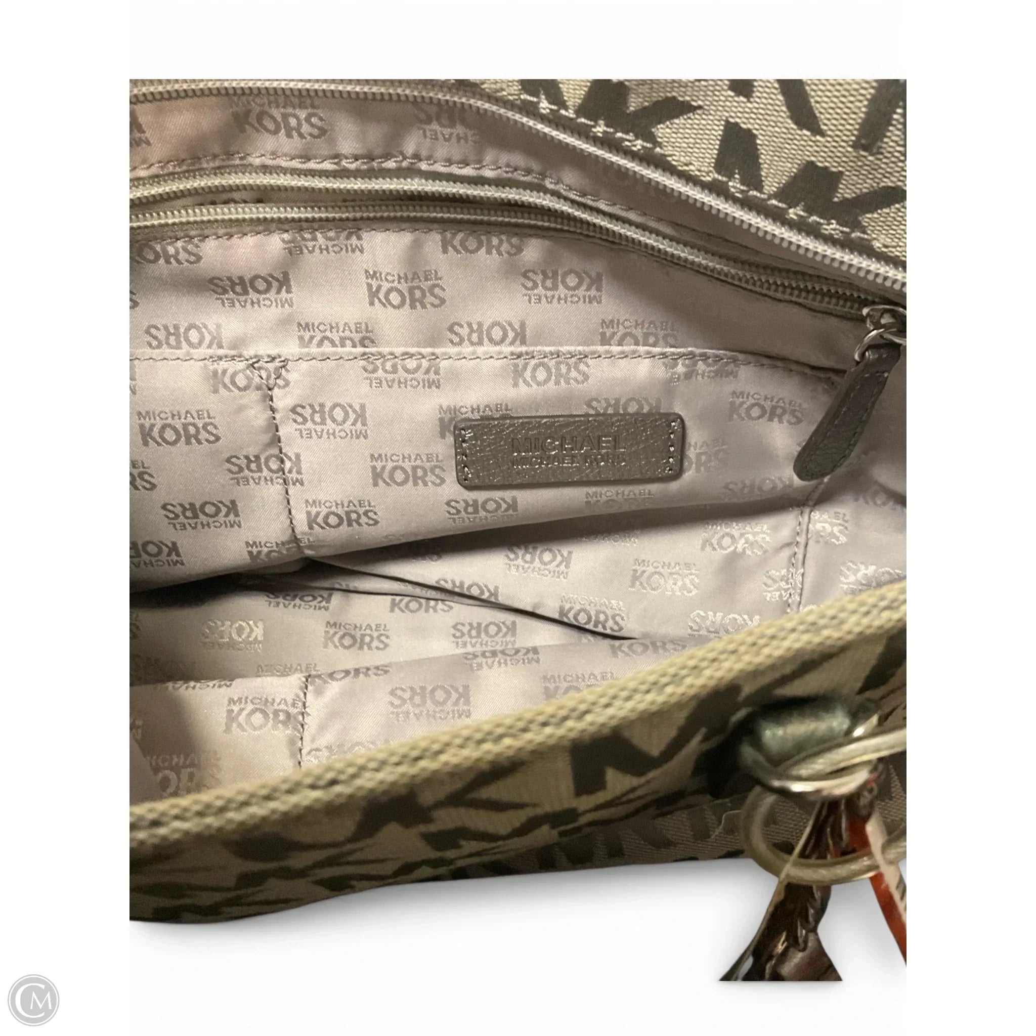 Handbag Designer By Michael Kors, Size: Medium