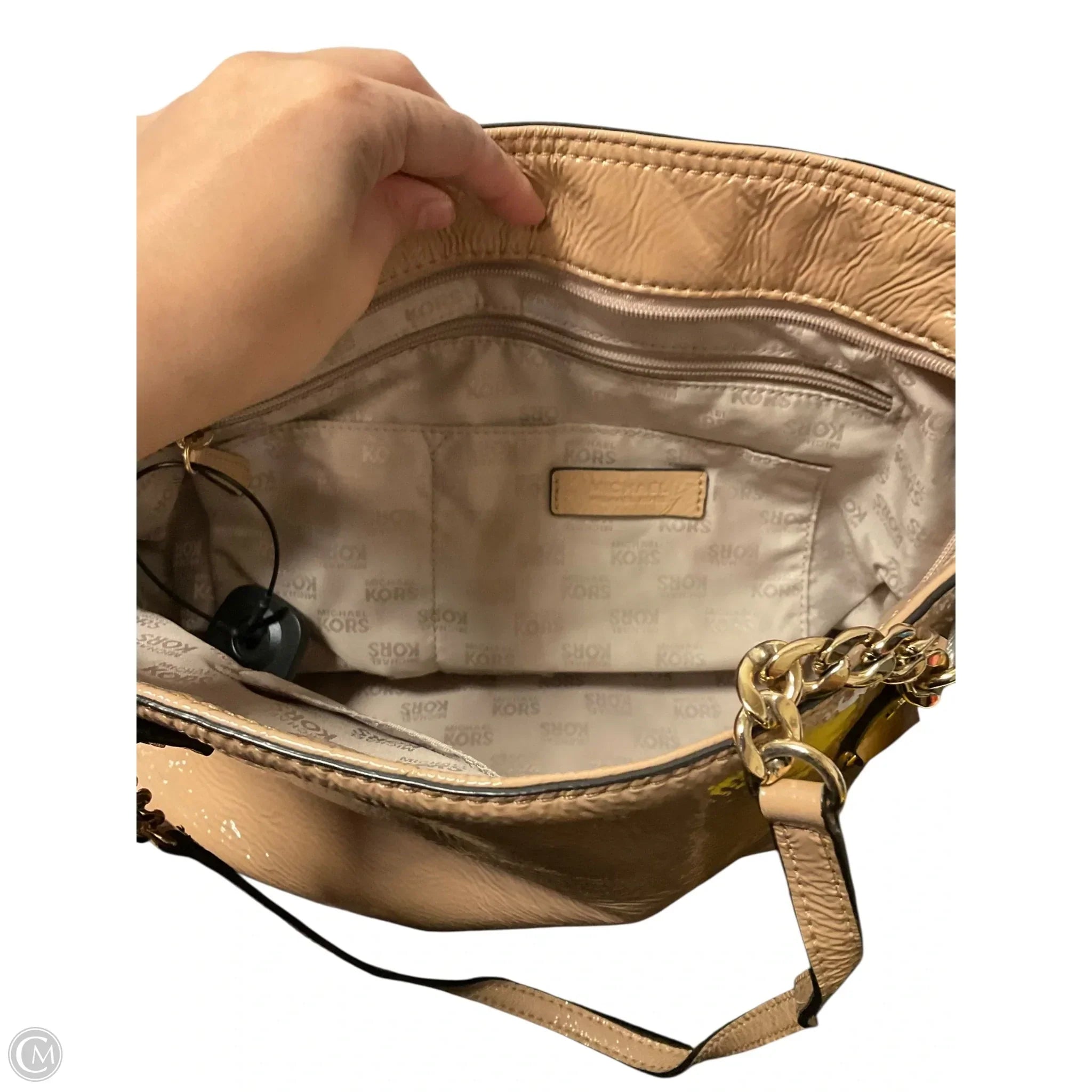 Handbag Designer By Michael Kors, Size: Medium