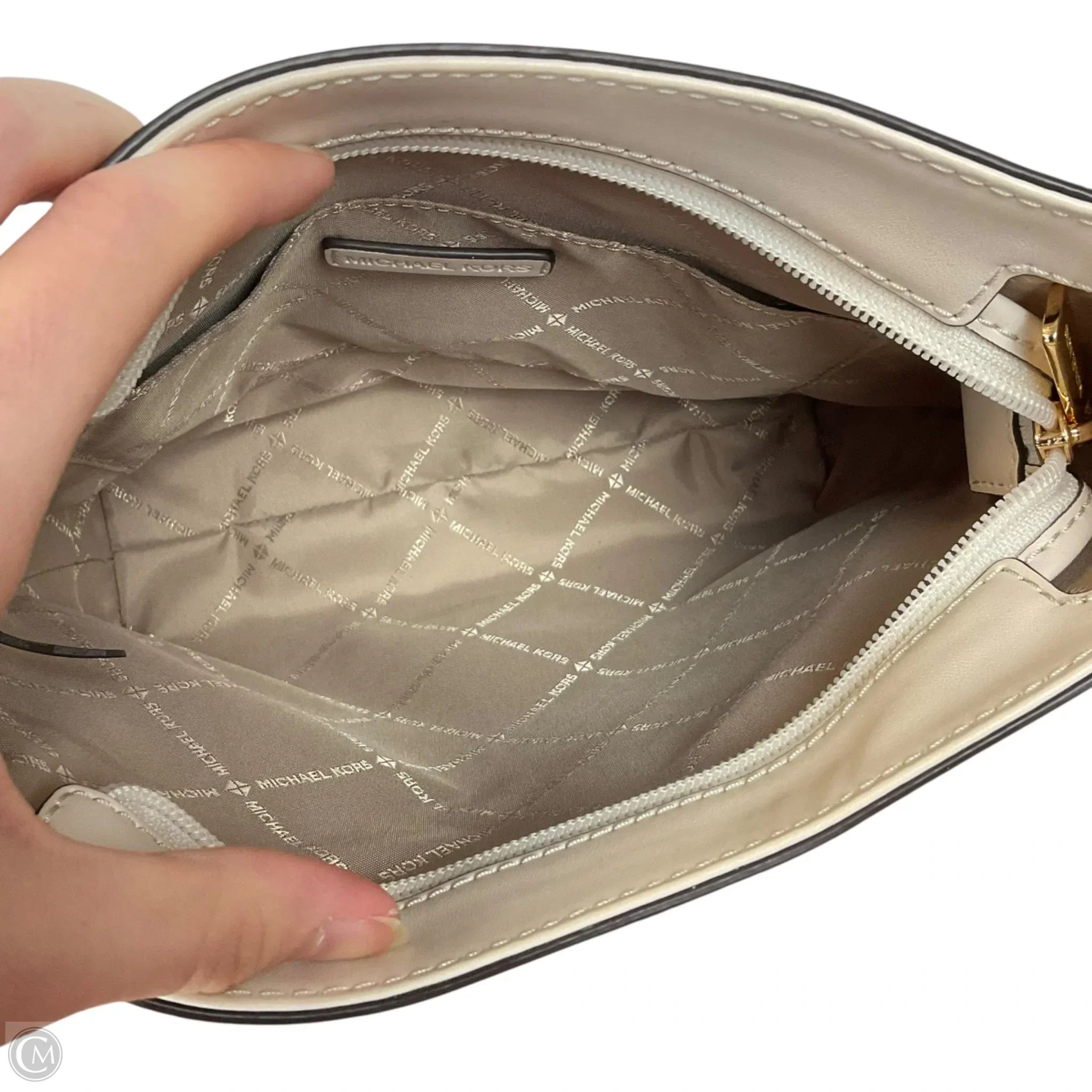 Crossbody Designer By Michael Kors, Size: Medium