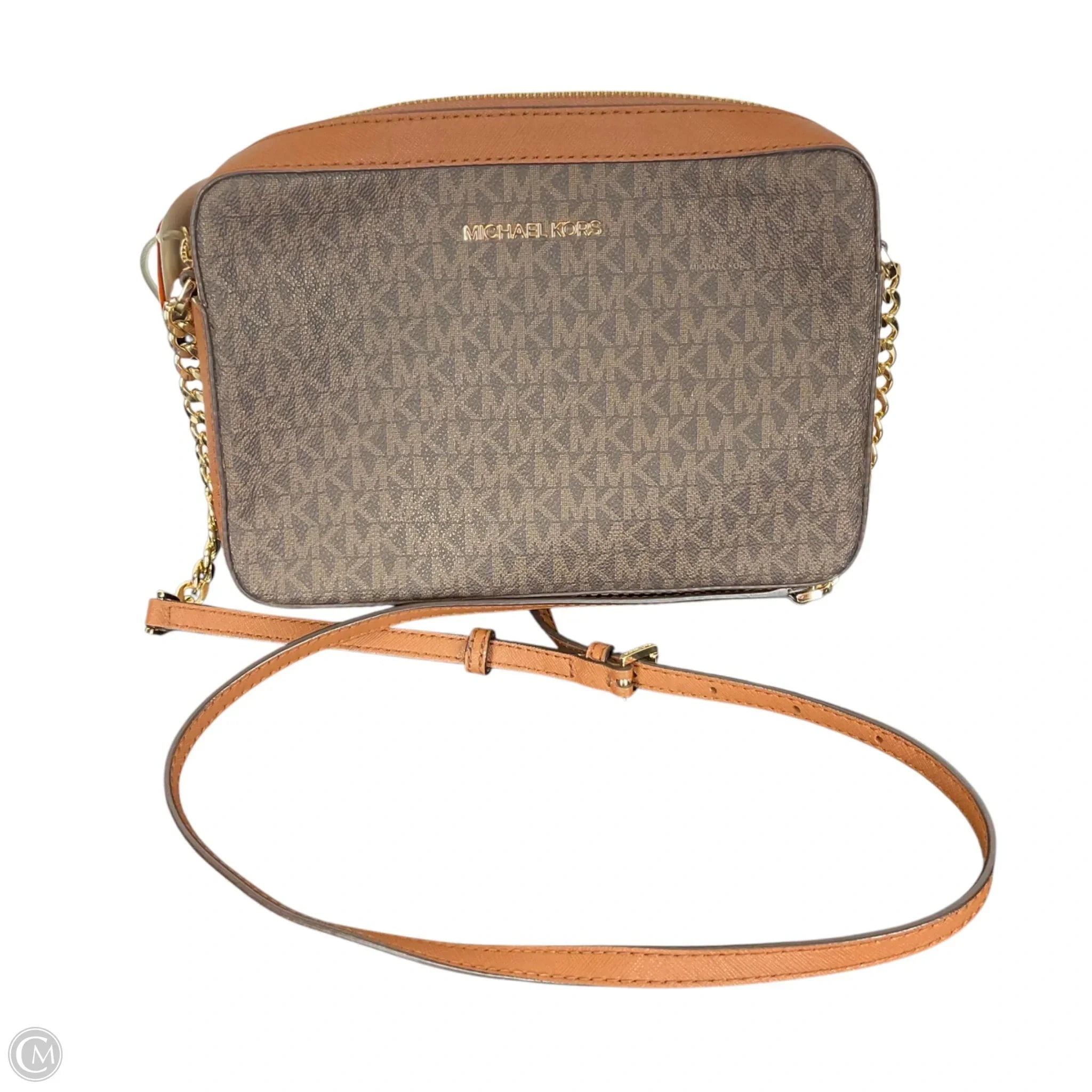 Crossbody Designer By Michael Kors, Size: Medium