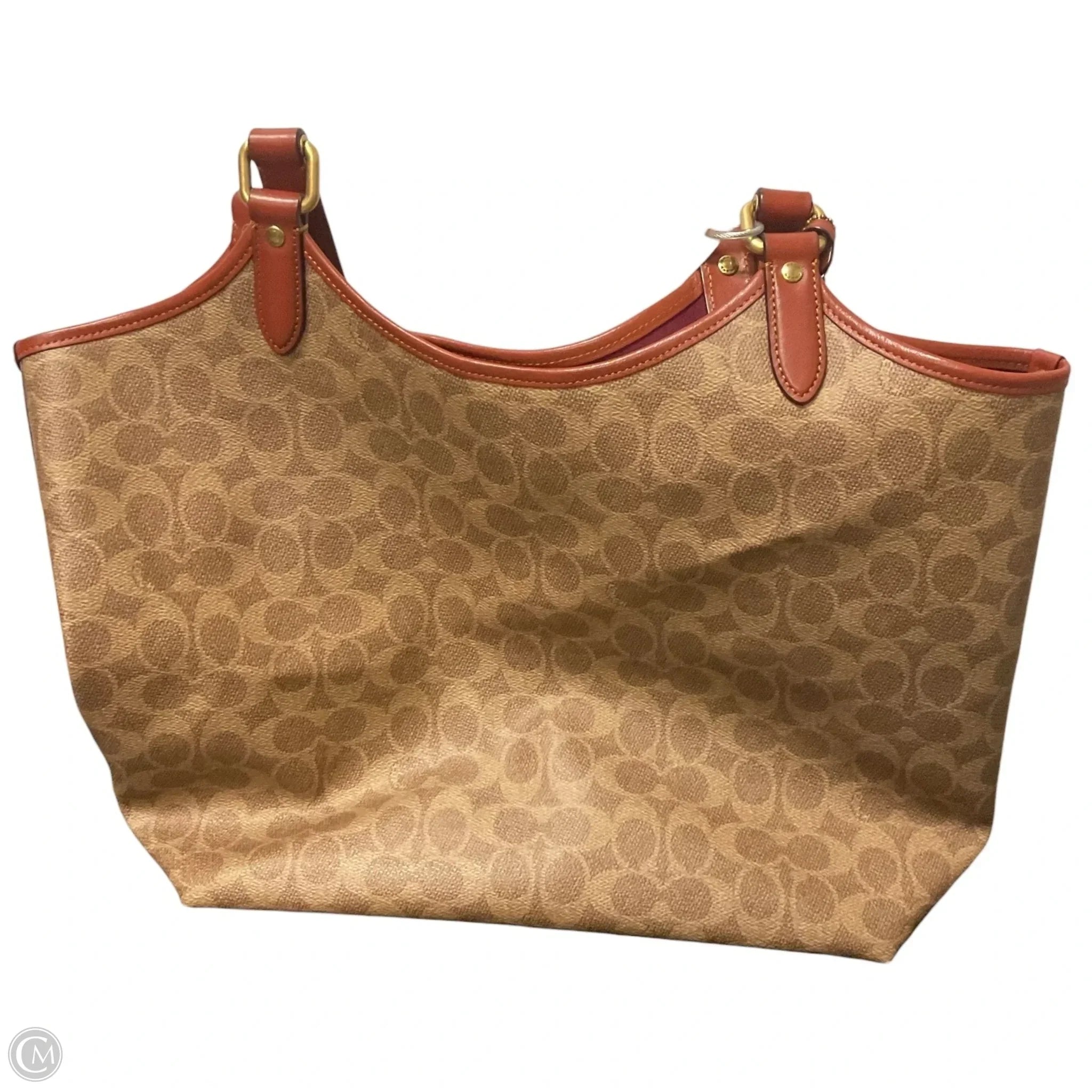 Handbag Designer By Coach, Size: Large