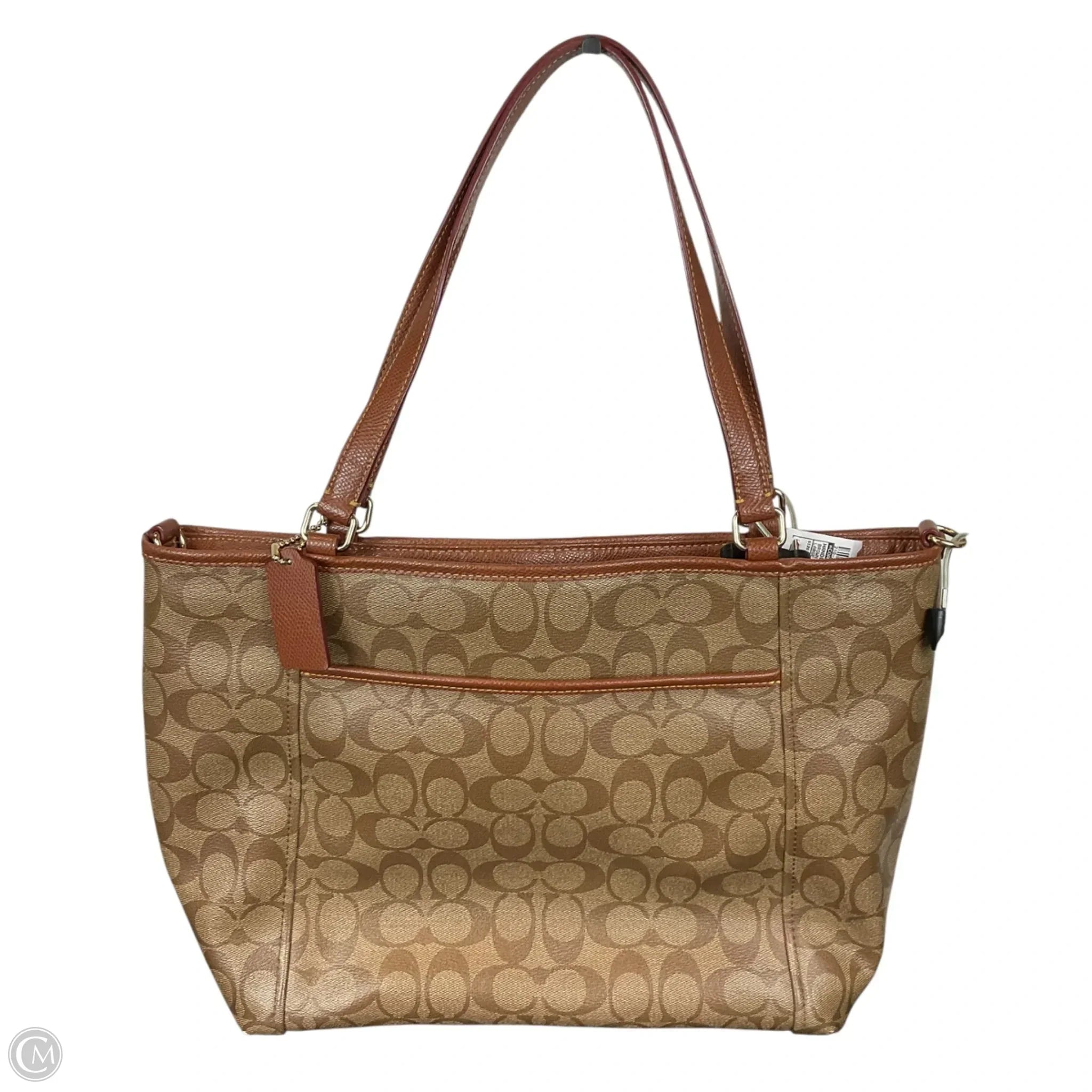 Handbag Designer By Coach, Size: Large