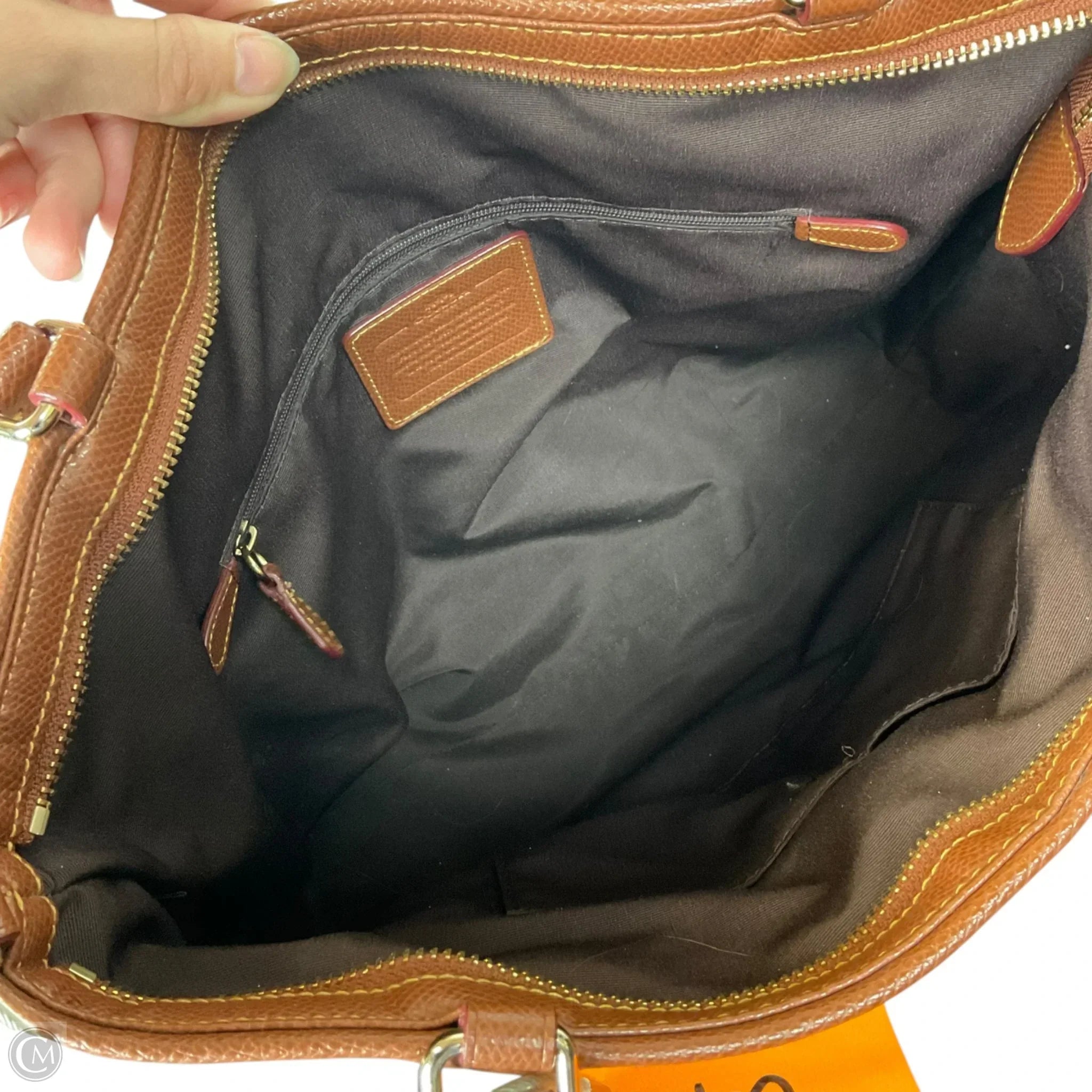 Handbag Designer By Coach, Size: Large
