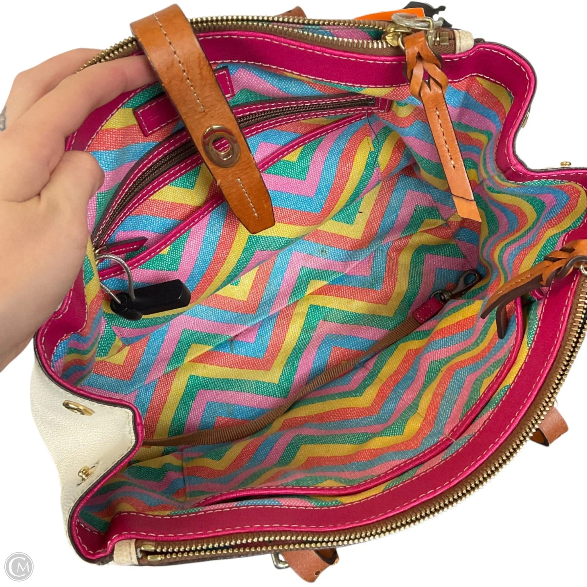 Handbag Designer By Dooney And Bourke, Size: Medium