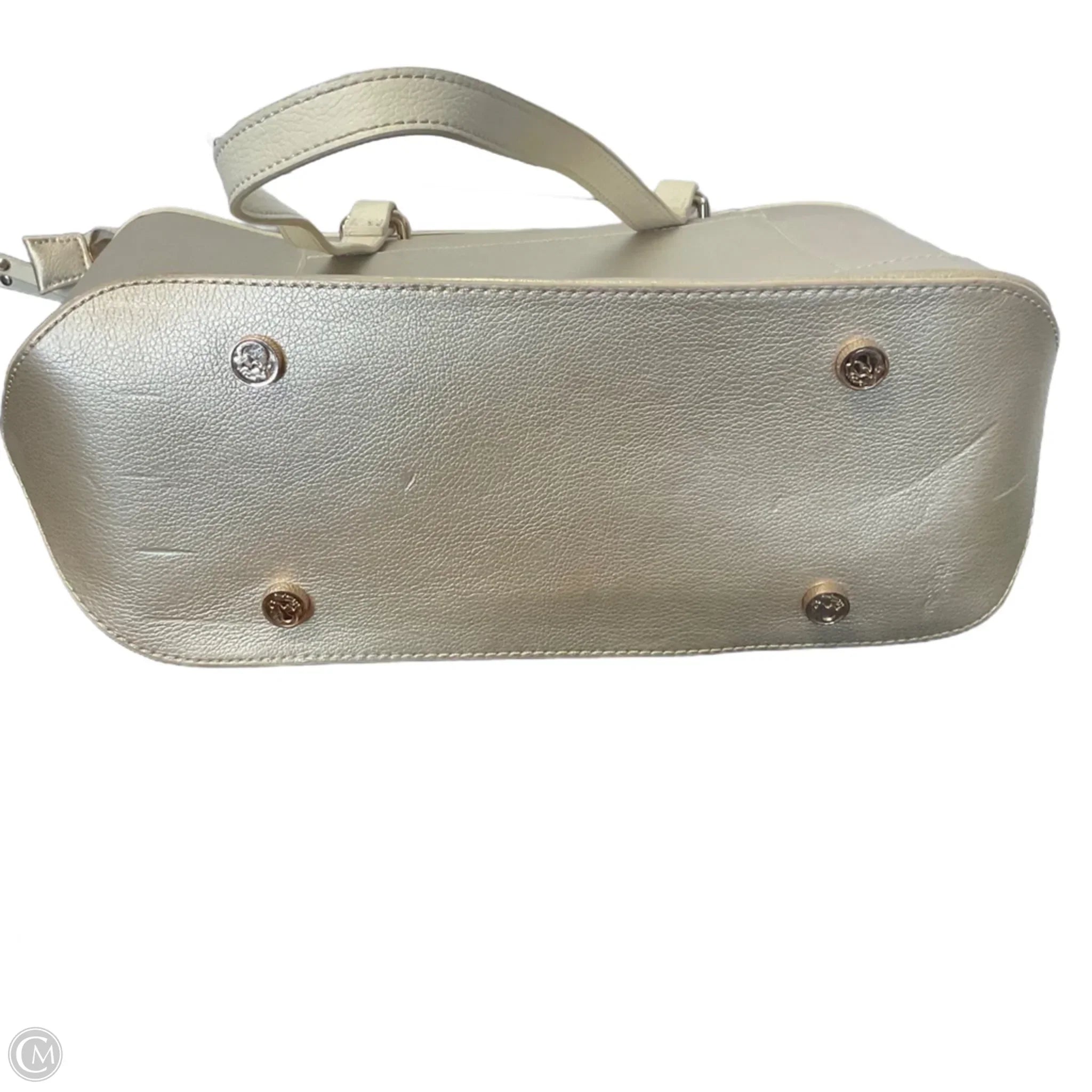 Handbag Leather By Spartina, Size: Medium