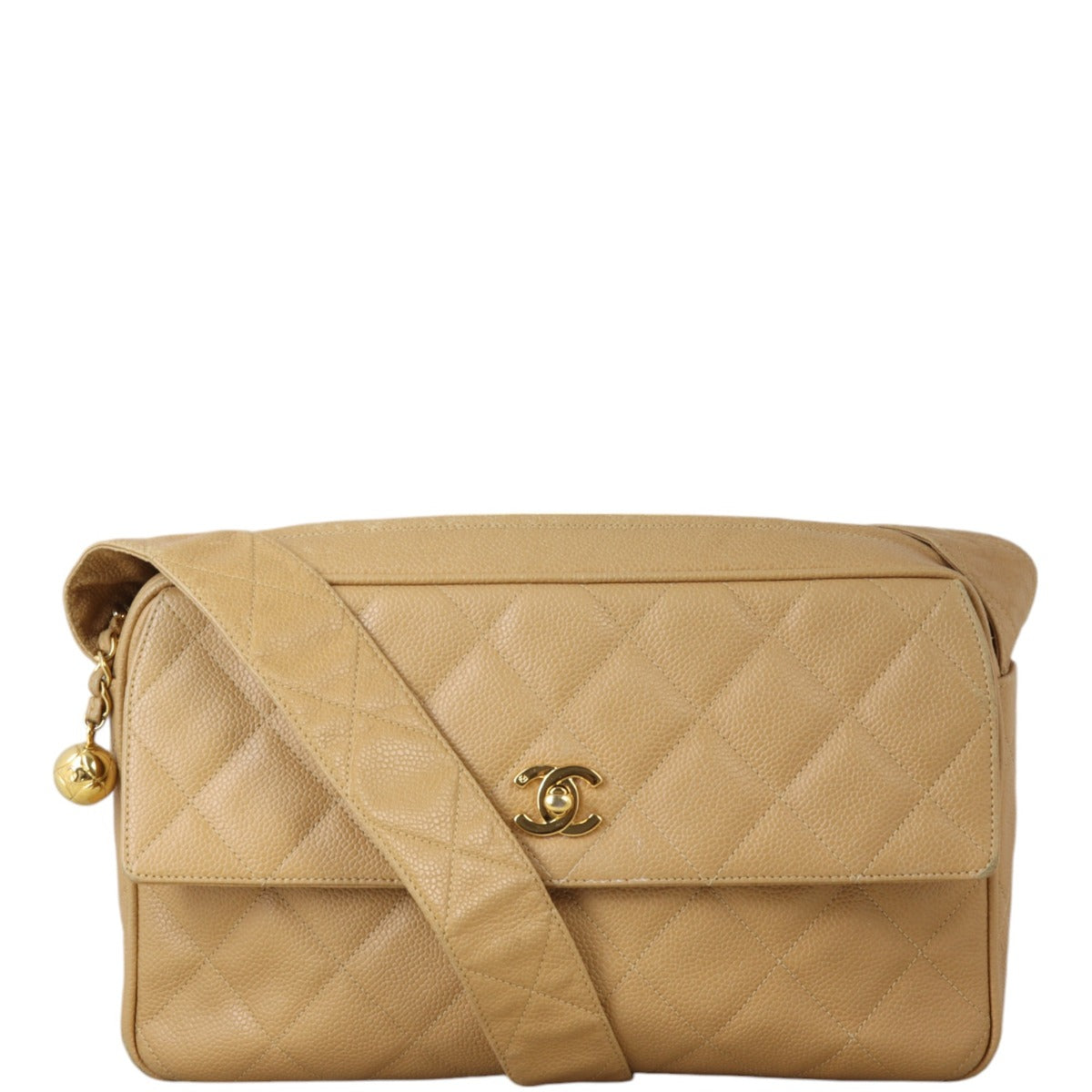 Chanel CC Quilted Flap Camera Bag