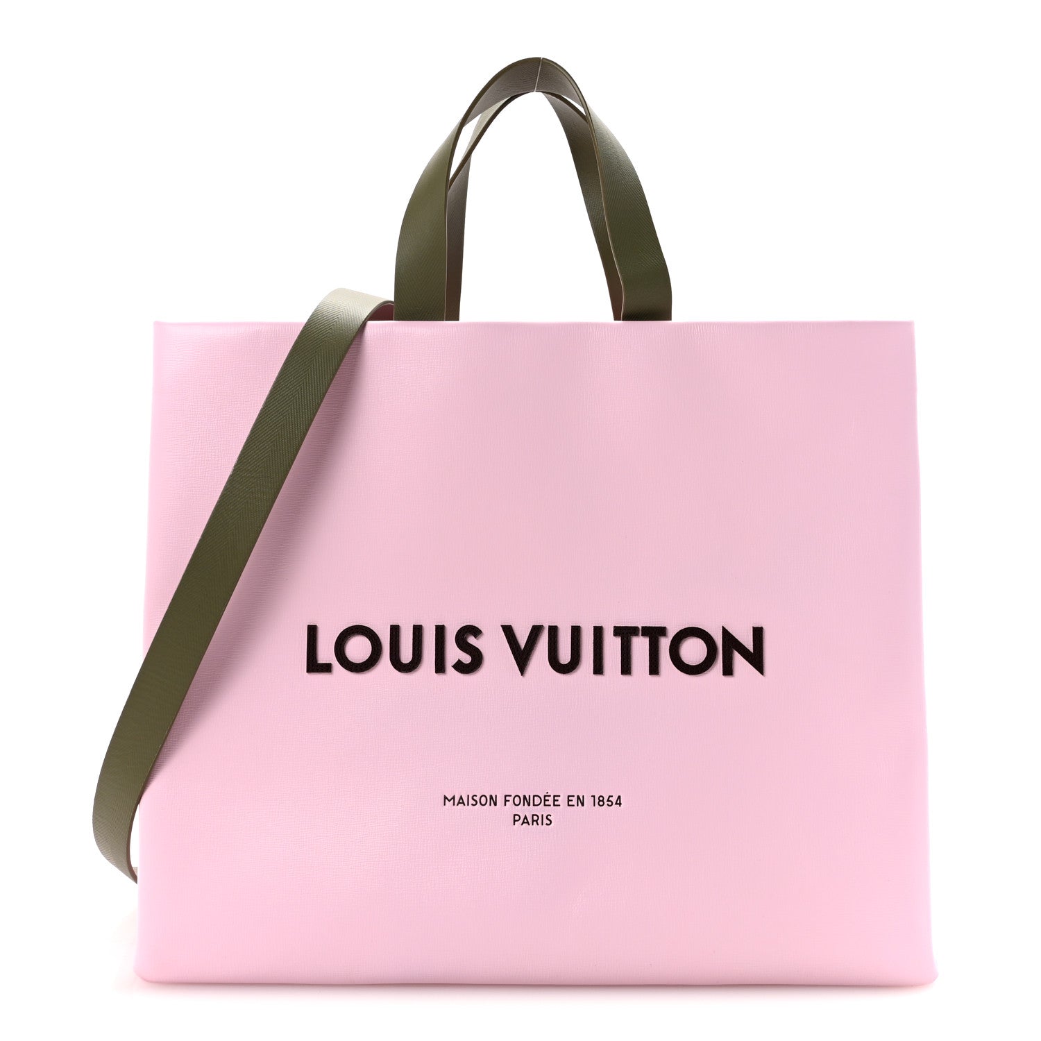 Cowhide Shopper Bag MM Candy Pink