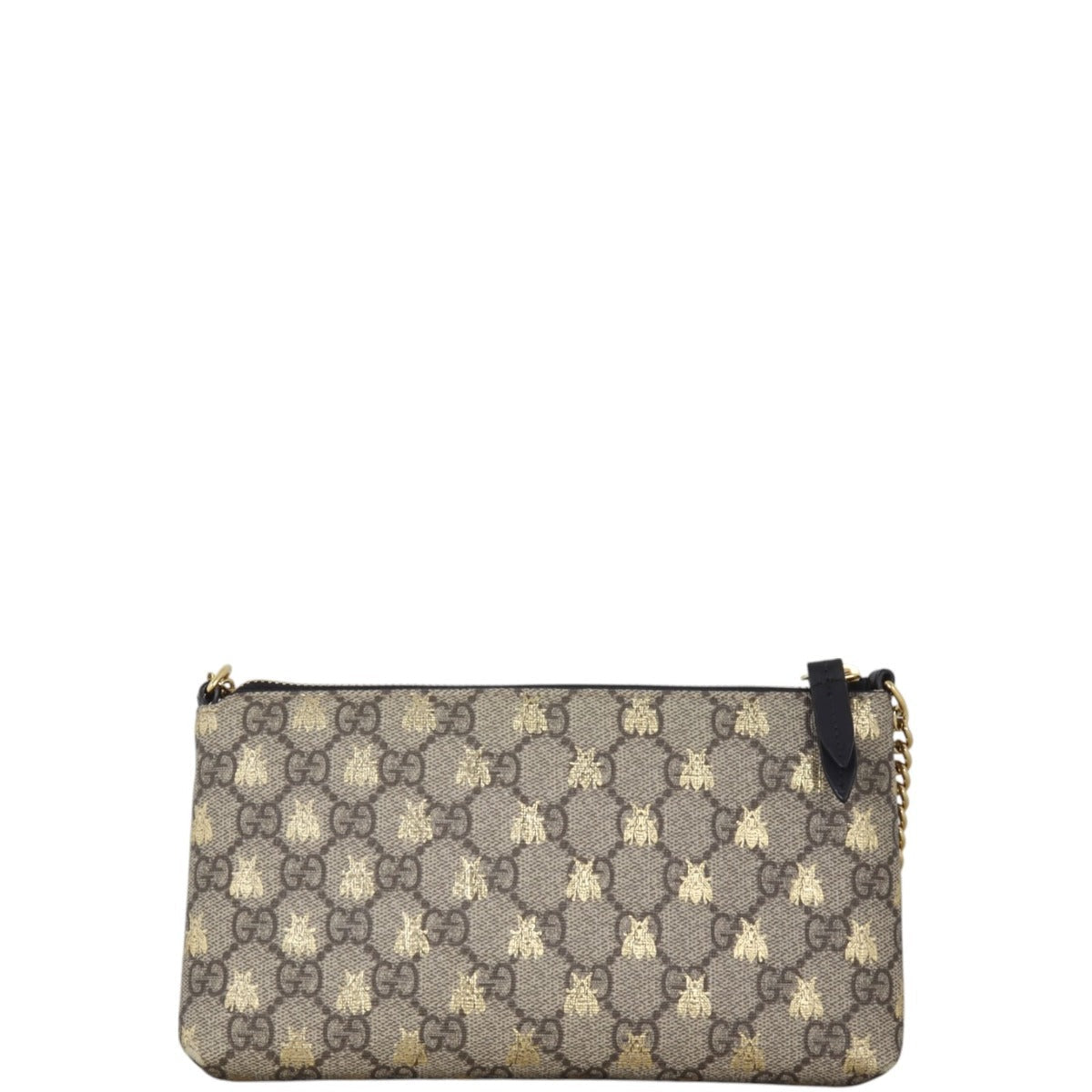 Gucci GG Supreme Monogram Bees Chain Pouch