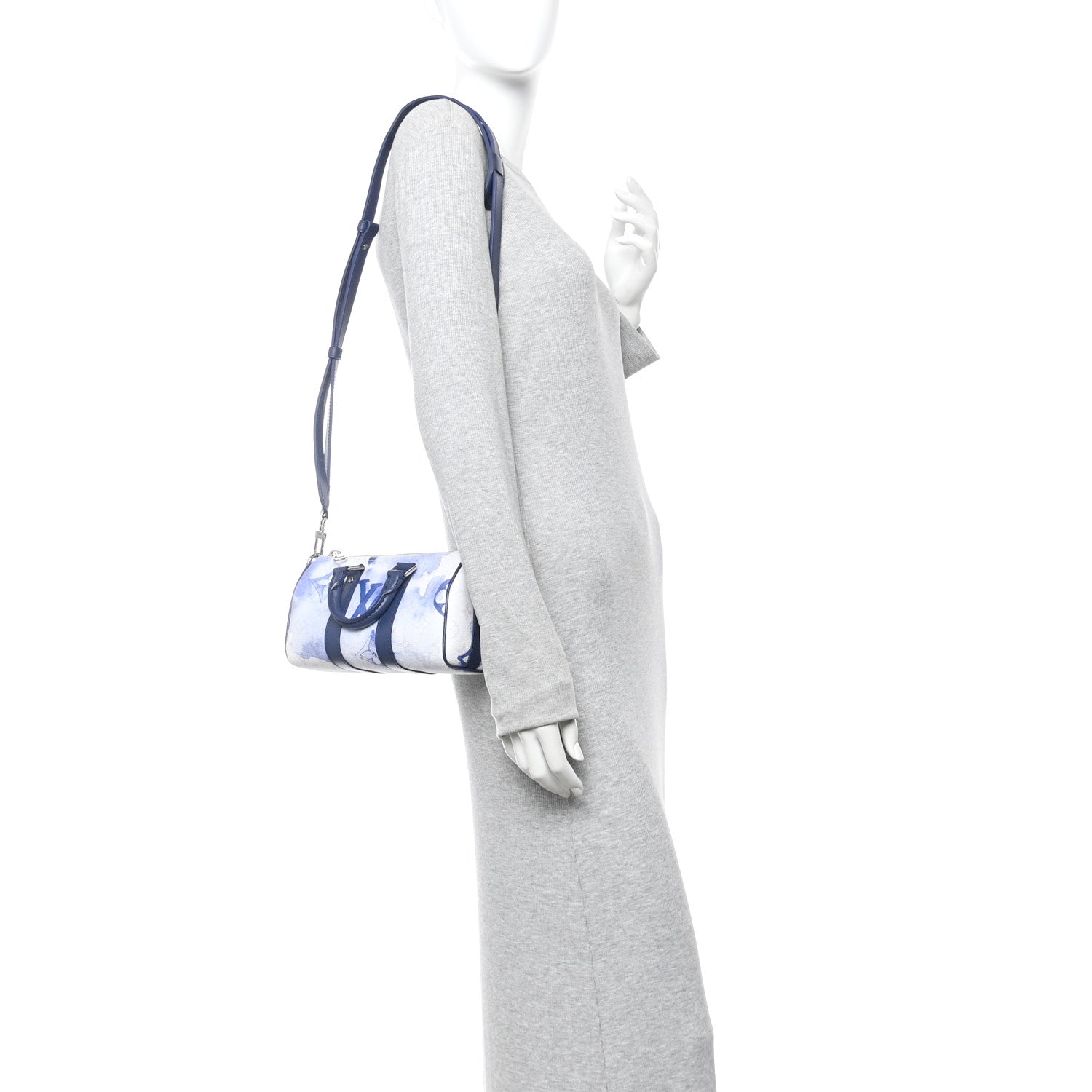Monogram Watercolor Keepall XS Blue