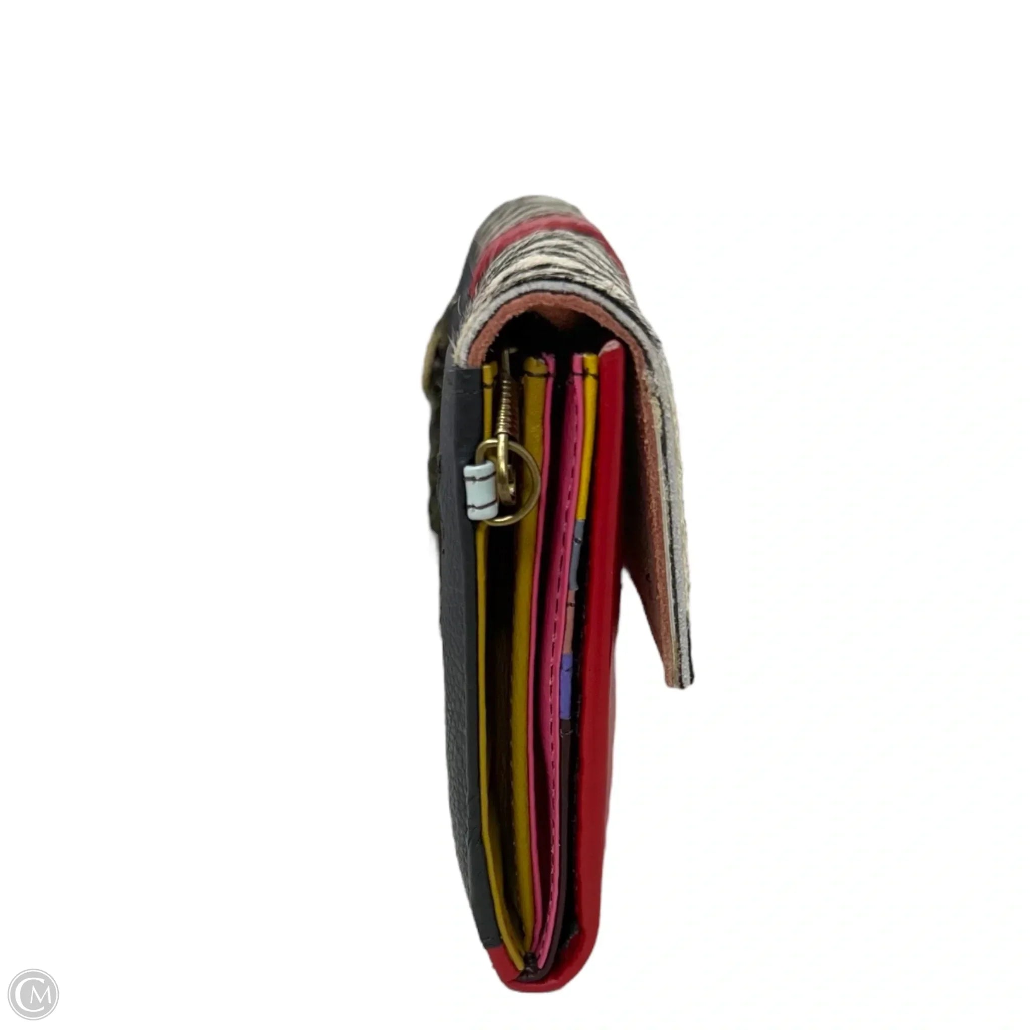 Ollie Leather Clutch Wallet By Soruka, Size: Large