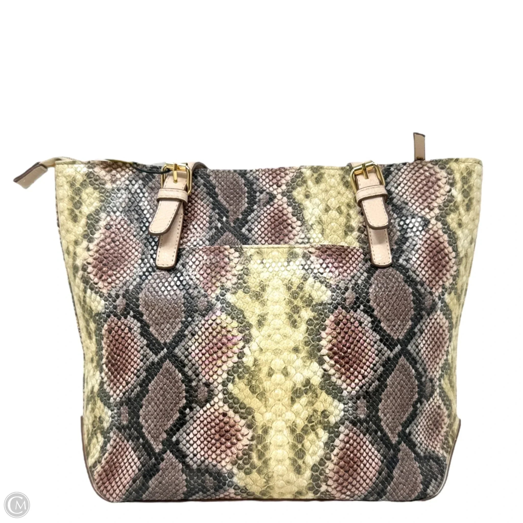 Tote Leather By Anne Klein, Size: Medium