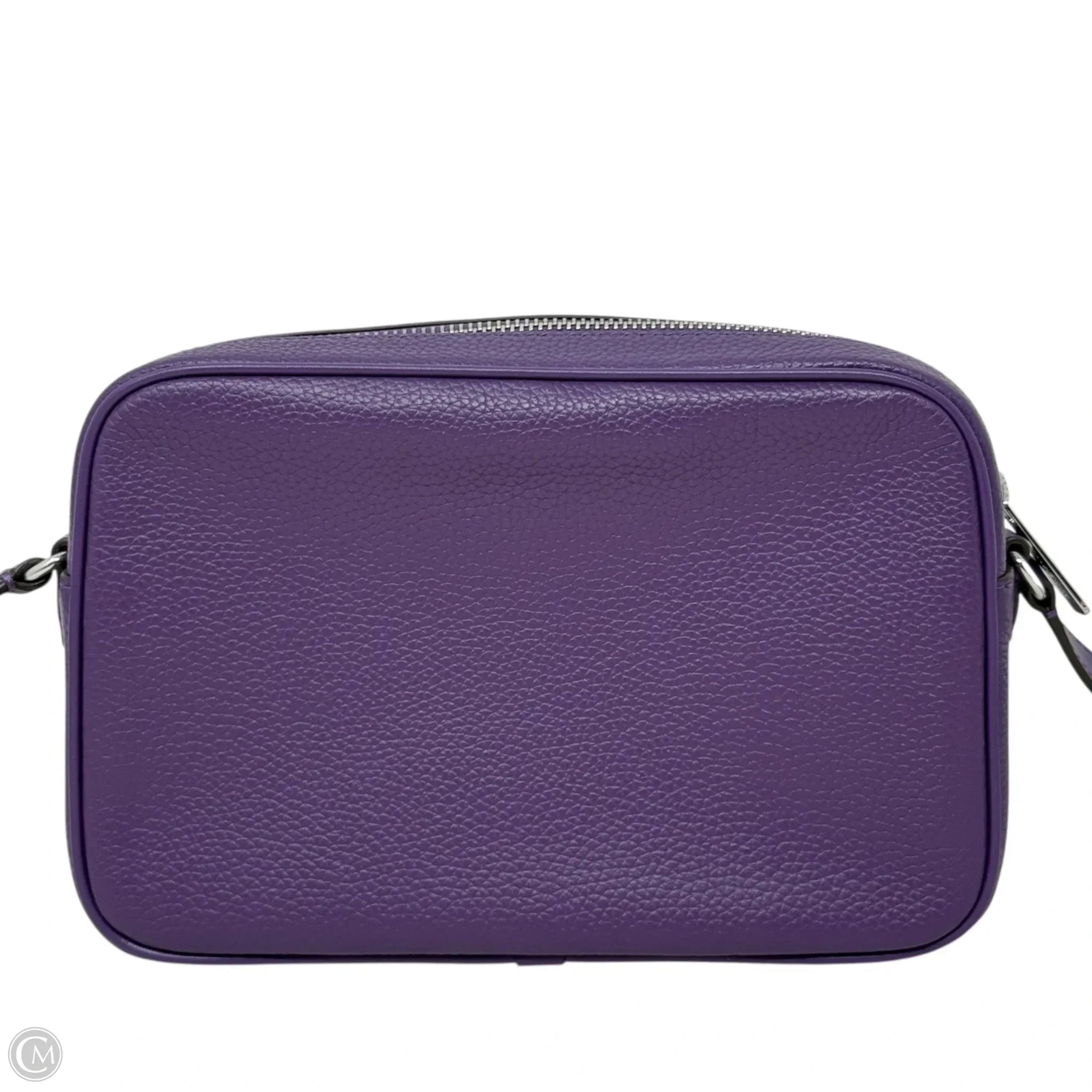 Jet Set Travel Pebbled Leather Camera Crossbody Leather By Michael By Michael Kors, Size: Medium