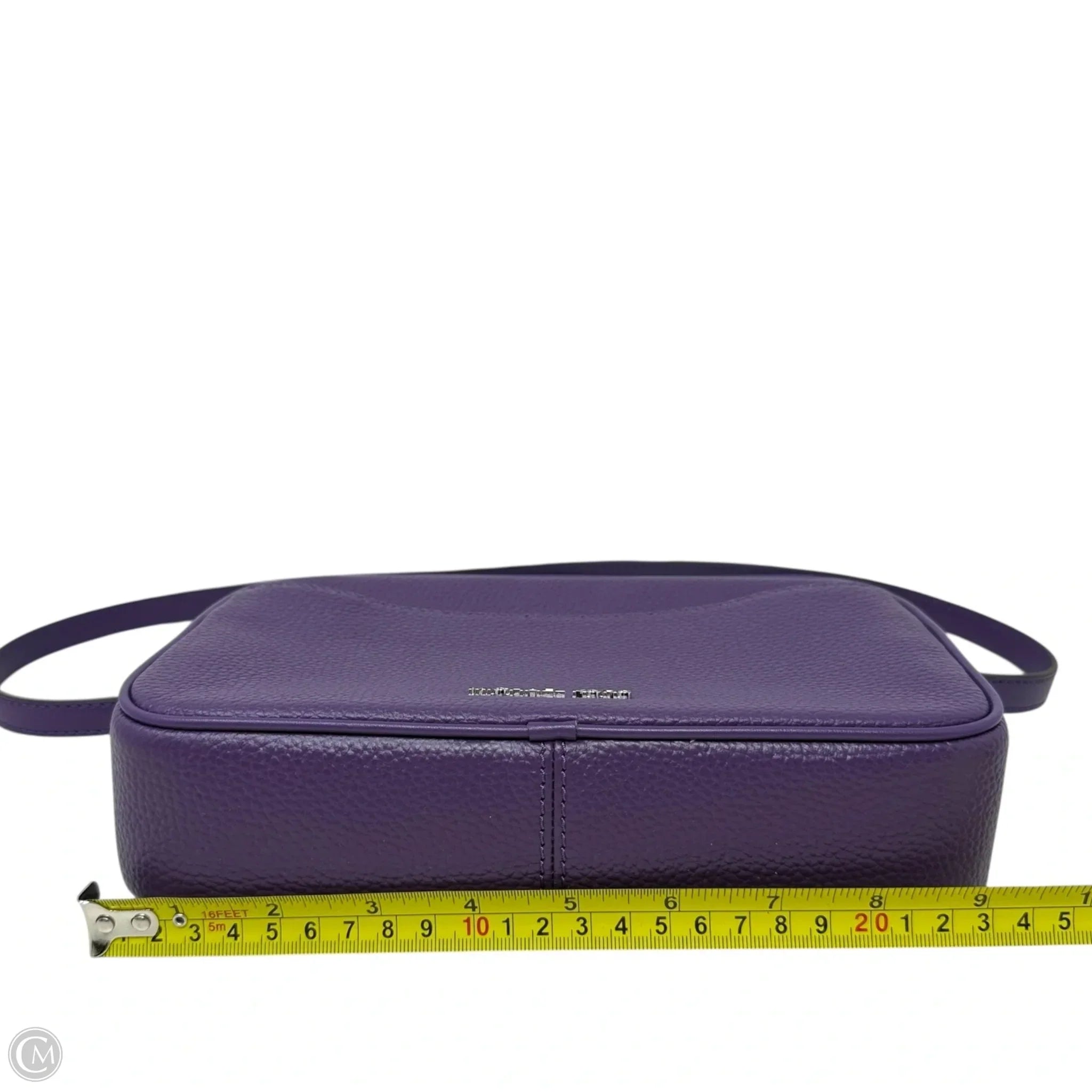 Jet Set Travel Pebbled Leather Camera Crossbody Leather By Michael By Michael Kors, Size: Medium