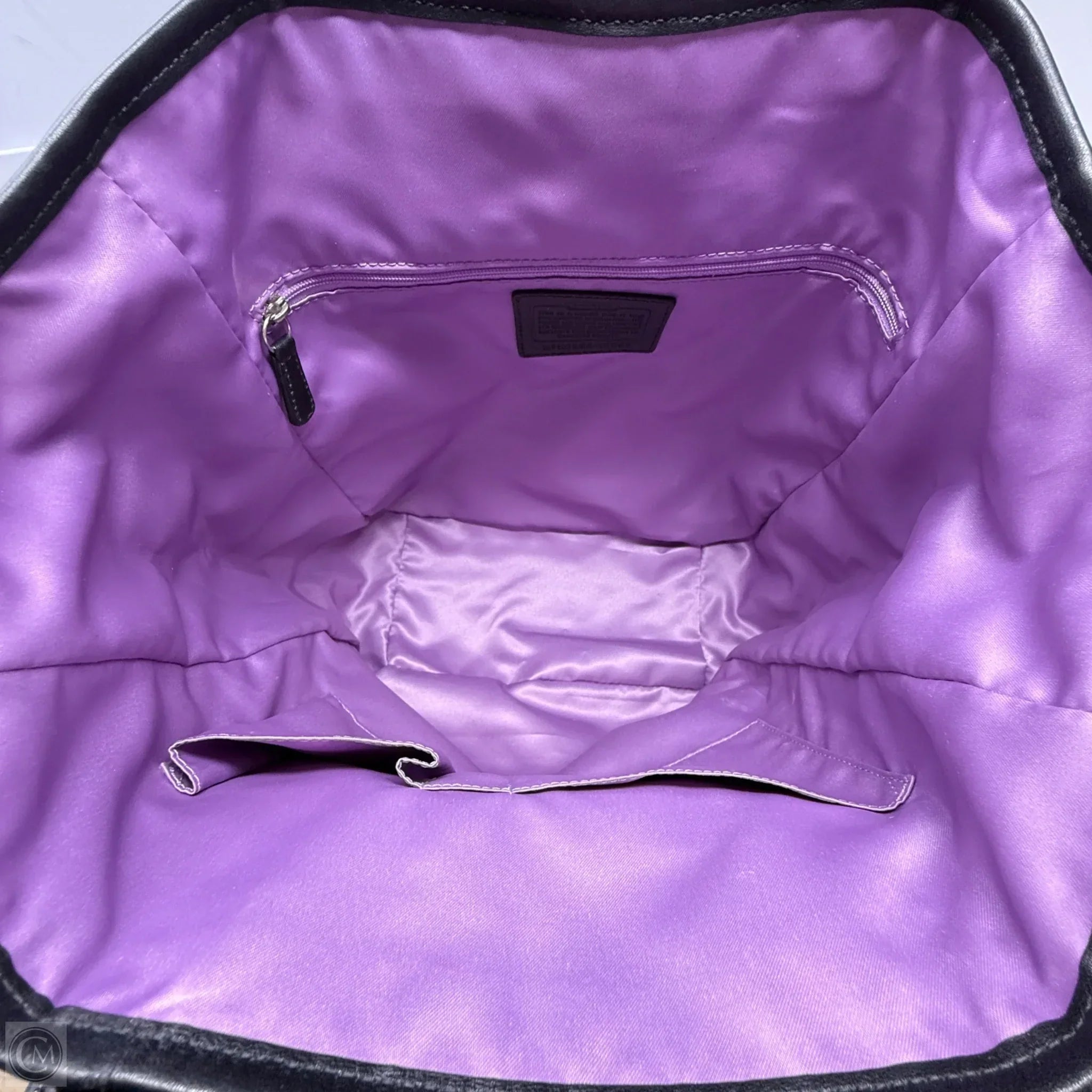 Vintage Waverly Op Art Tote Designer By Coach, Size: Medium