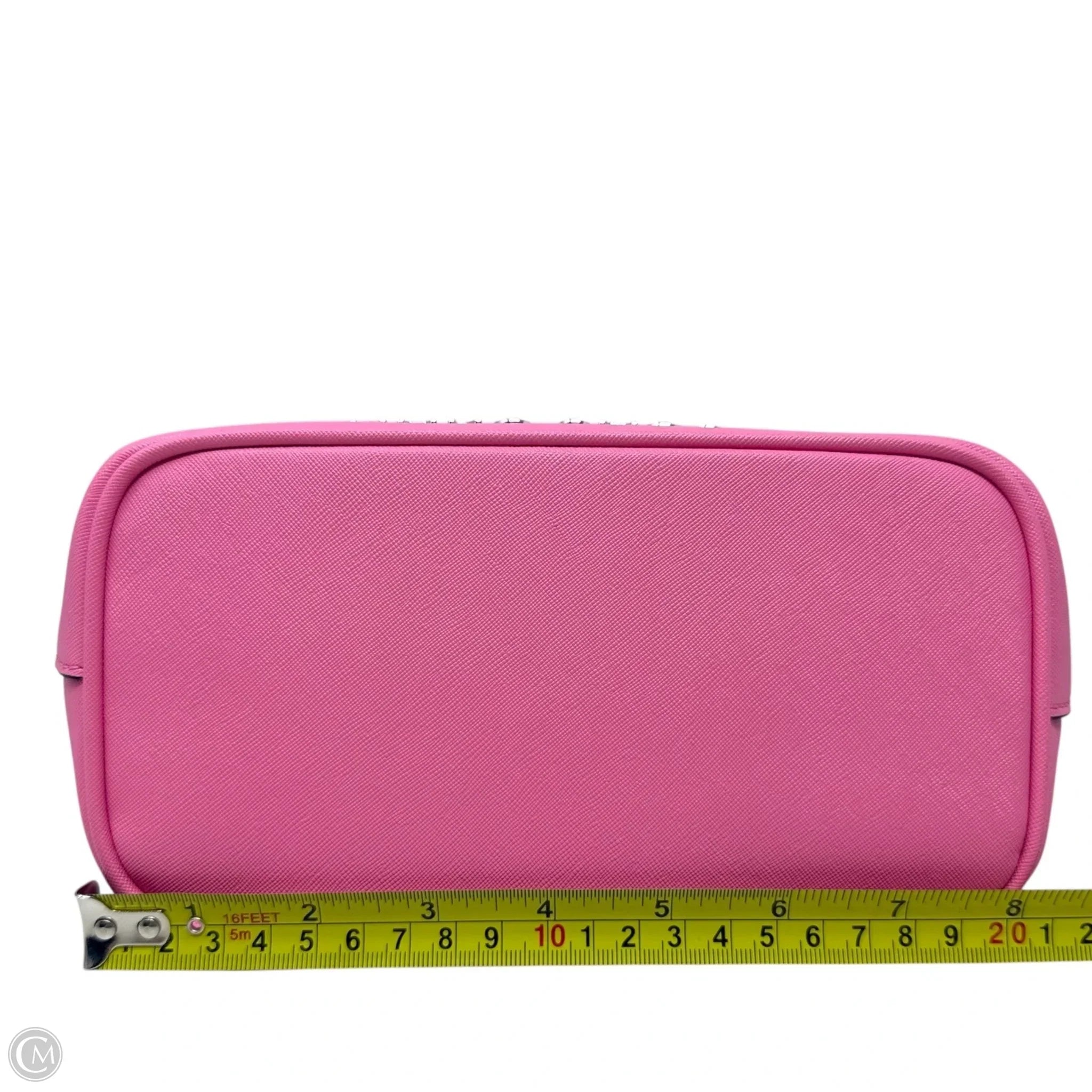 The Small Saffiano Leather Tote Bag In Candy Pink Luxury Designer By Marc Jacobs, Size: Small