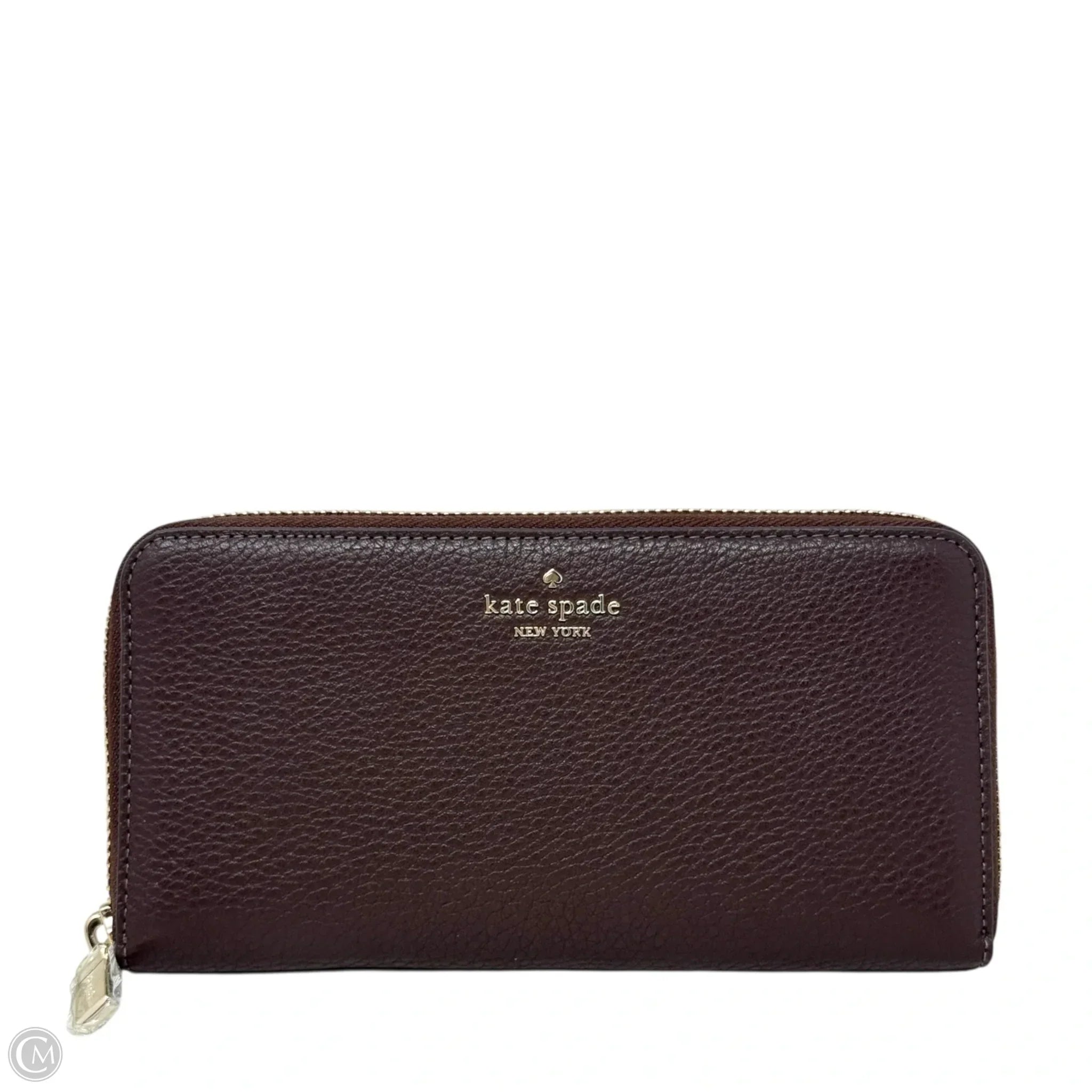 Lena Large Continental Wallet In Hot Fudge Designer By Kate Spade, Size: Medium