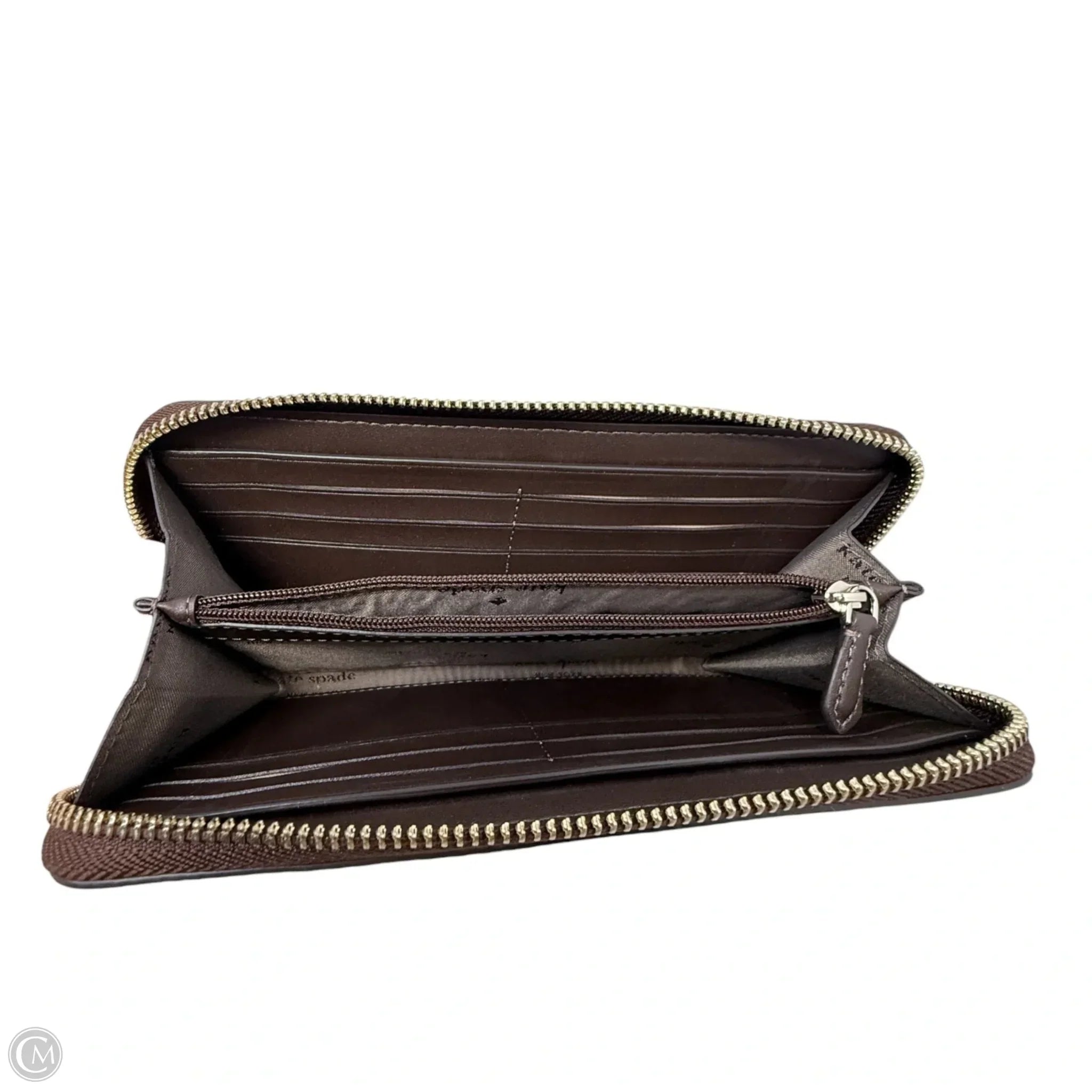 Lena Large Continental Wallet In Hot Fudge Designer By Kate Spade, Size: Medium