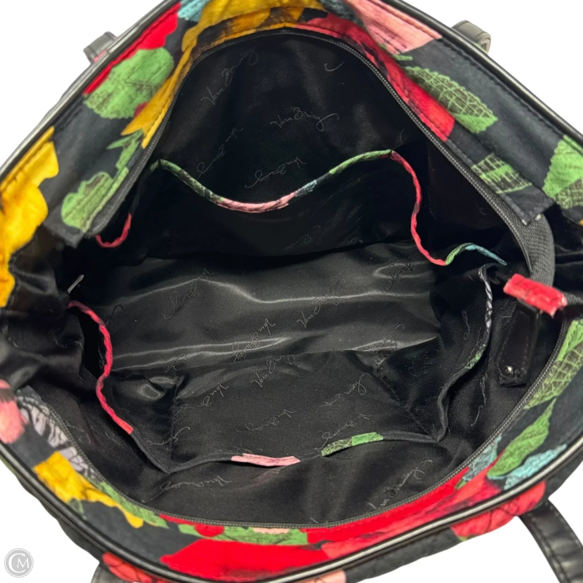Small Trimmed Vera Tote In Havana Rose By Vera Bradley, Size: Medium