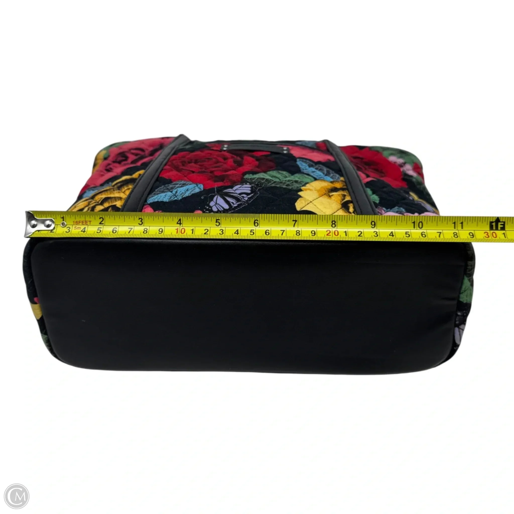 Small Trimmed Vera Tote In Havana Rose By Vera Bradley, Size: Medium