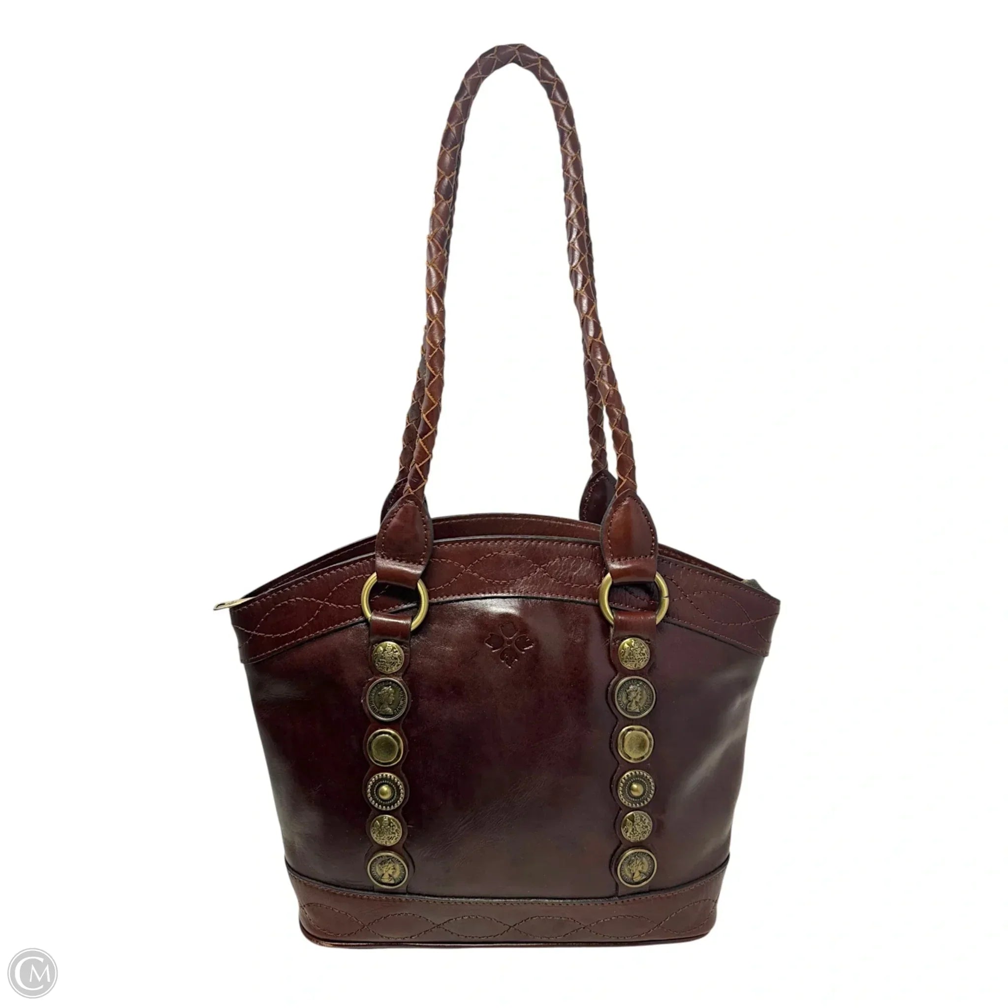 Zorita Coin Handbag Designer By Patricia Nash, Size: Medium