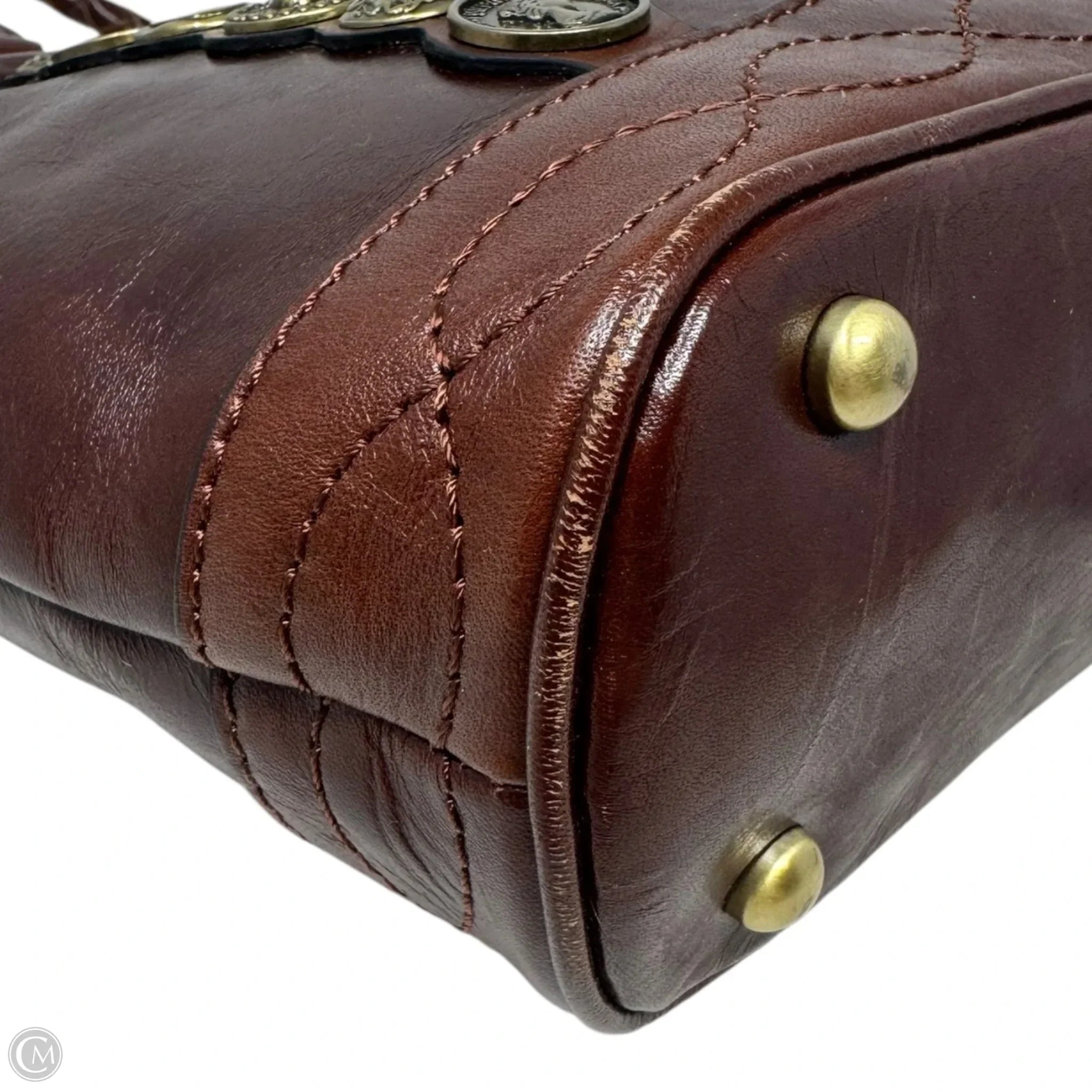 Zorita Coin Handbag Designer By Patricia Nash, Size: Medium