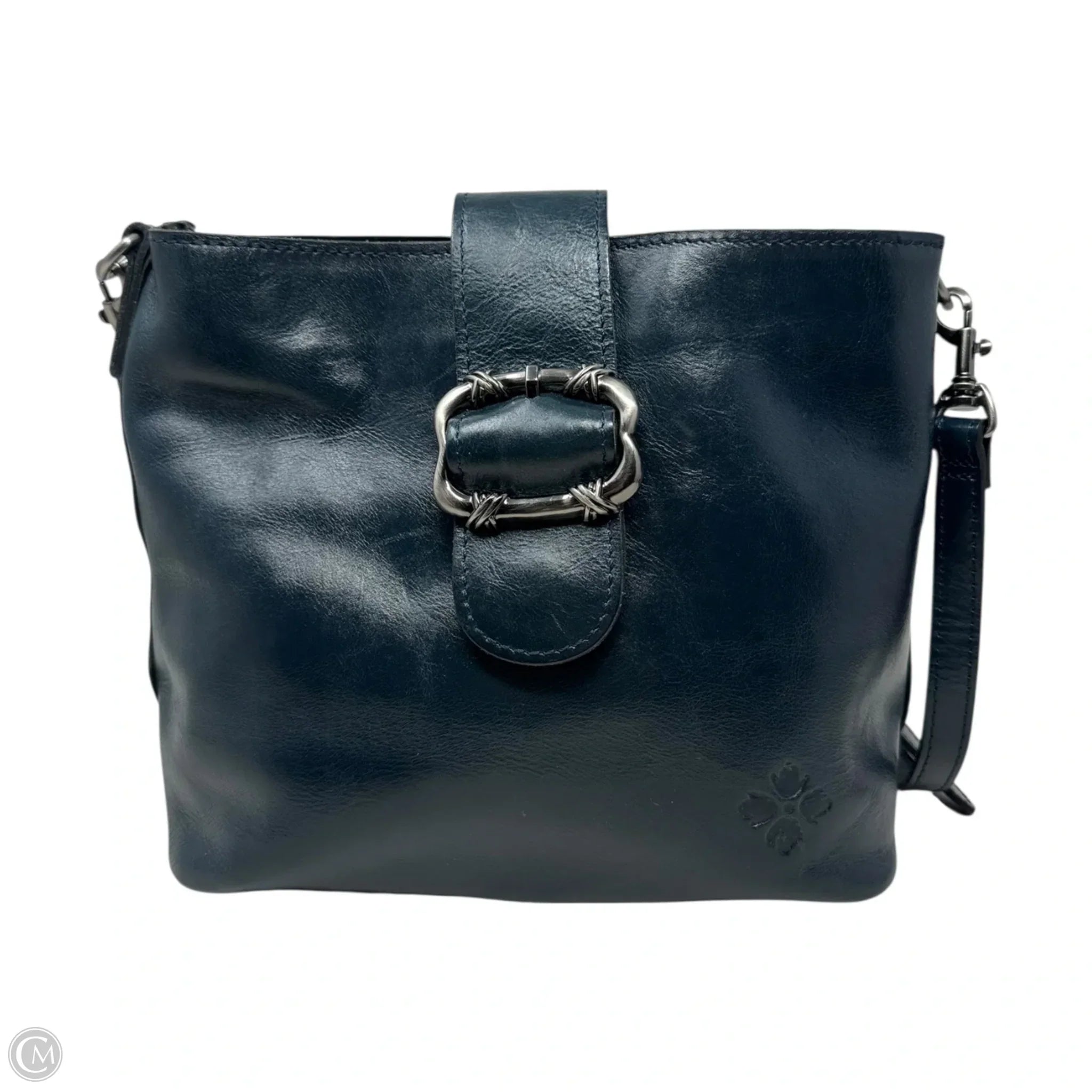 Martano Leather Handbag Designer By Patricia Nash, Size: Medium