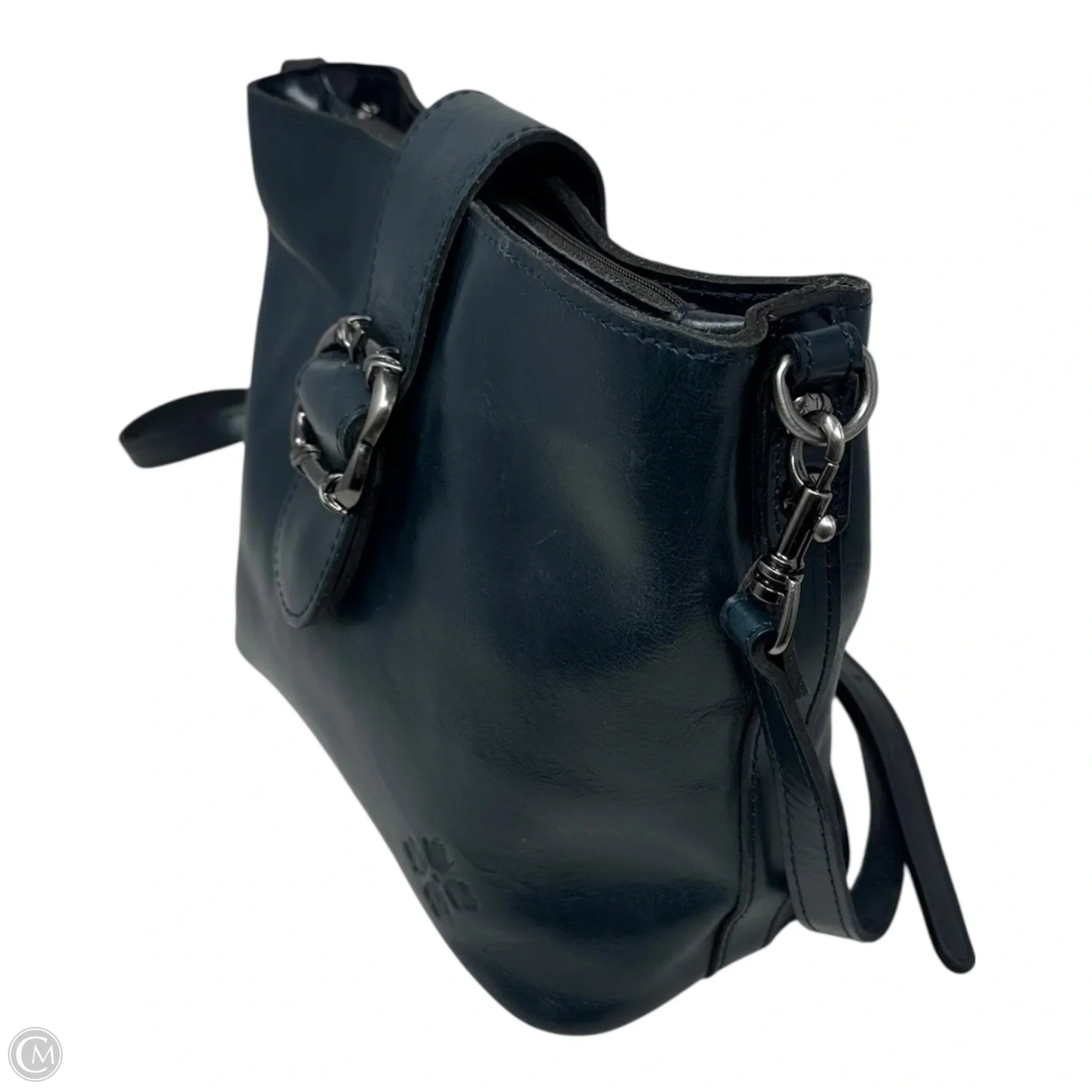 Martano Leather Handbag Designer By Patricia Nash, Size: Medium