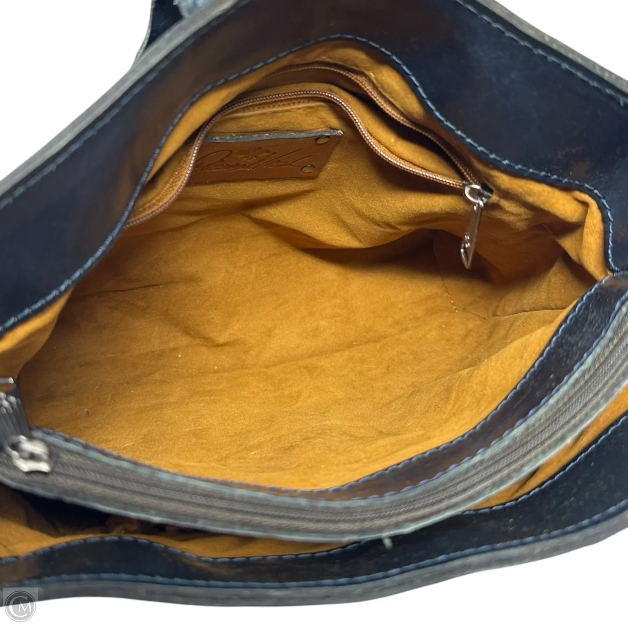 Martano Leather Handbag Designer By Patricia Nash, Size: Medium