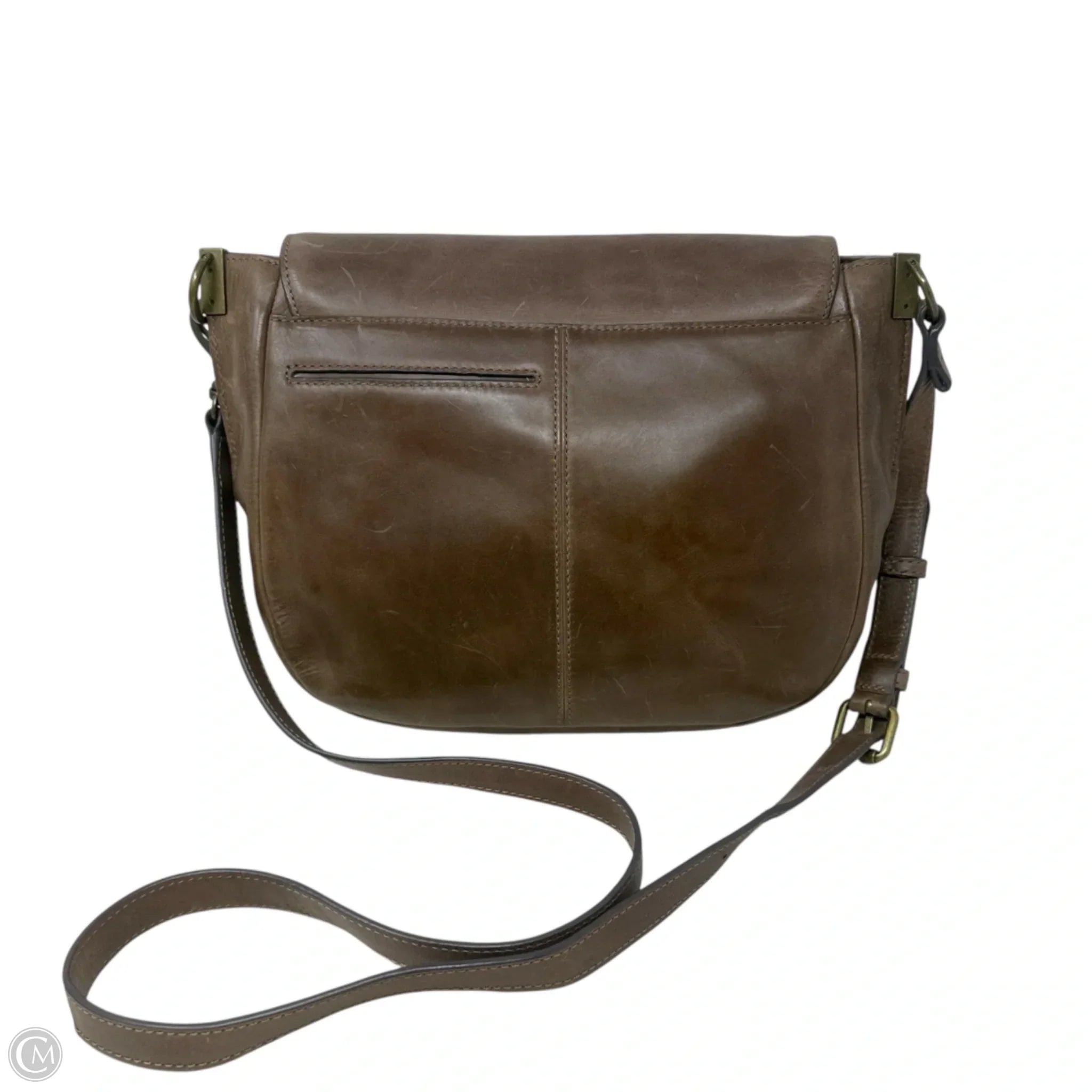 Farrah Flap Shoulder Bag Designer By Frye, Size: Medium