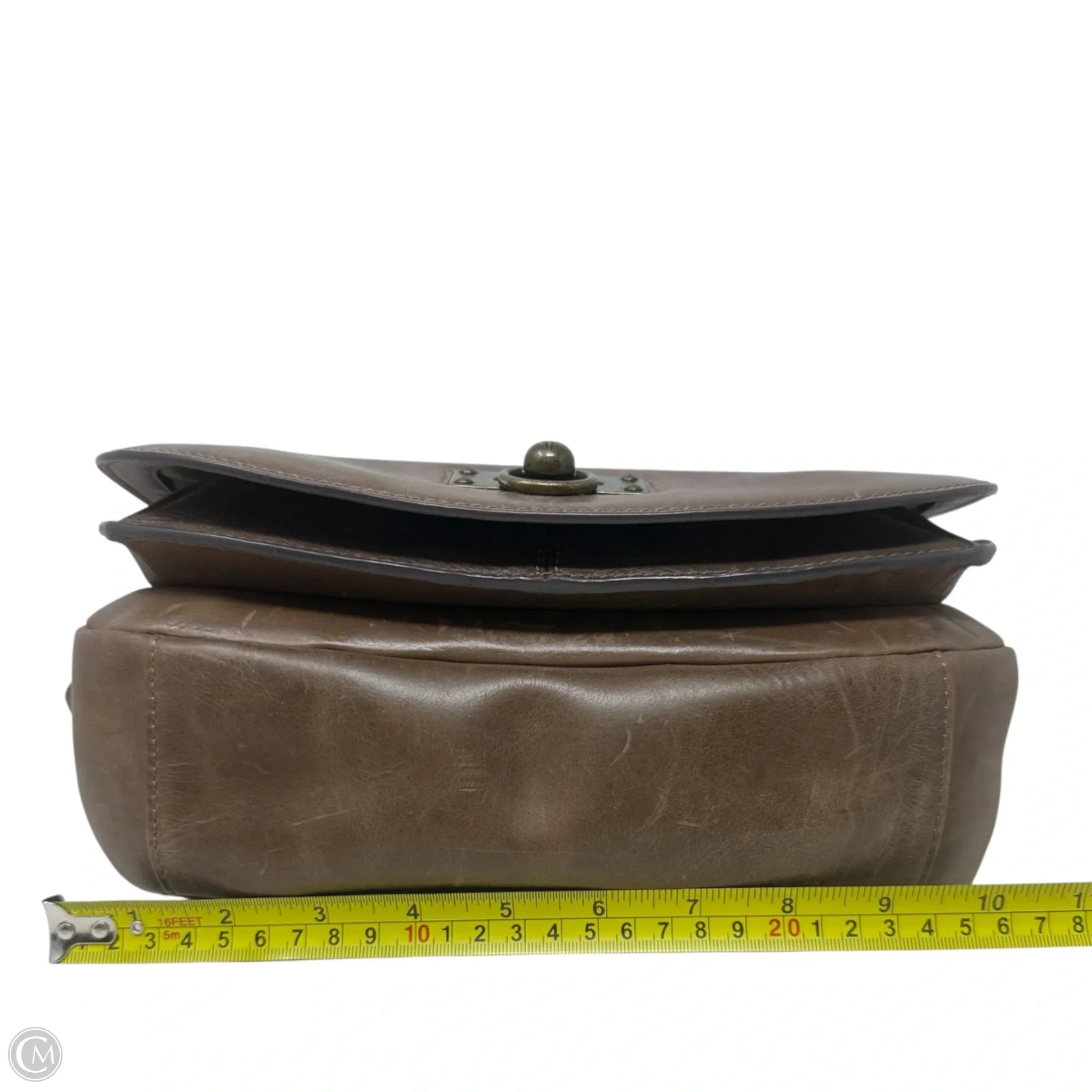 Farrah Flap Shoulder Bag Designer By Frye, Size: Medium