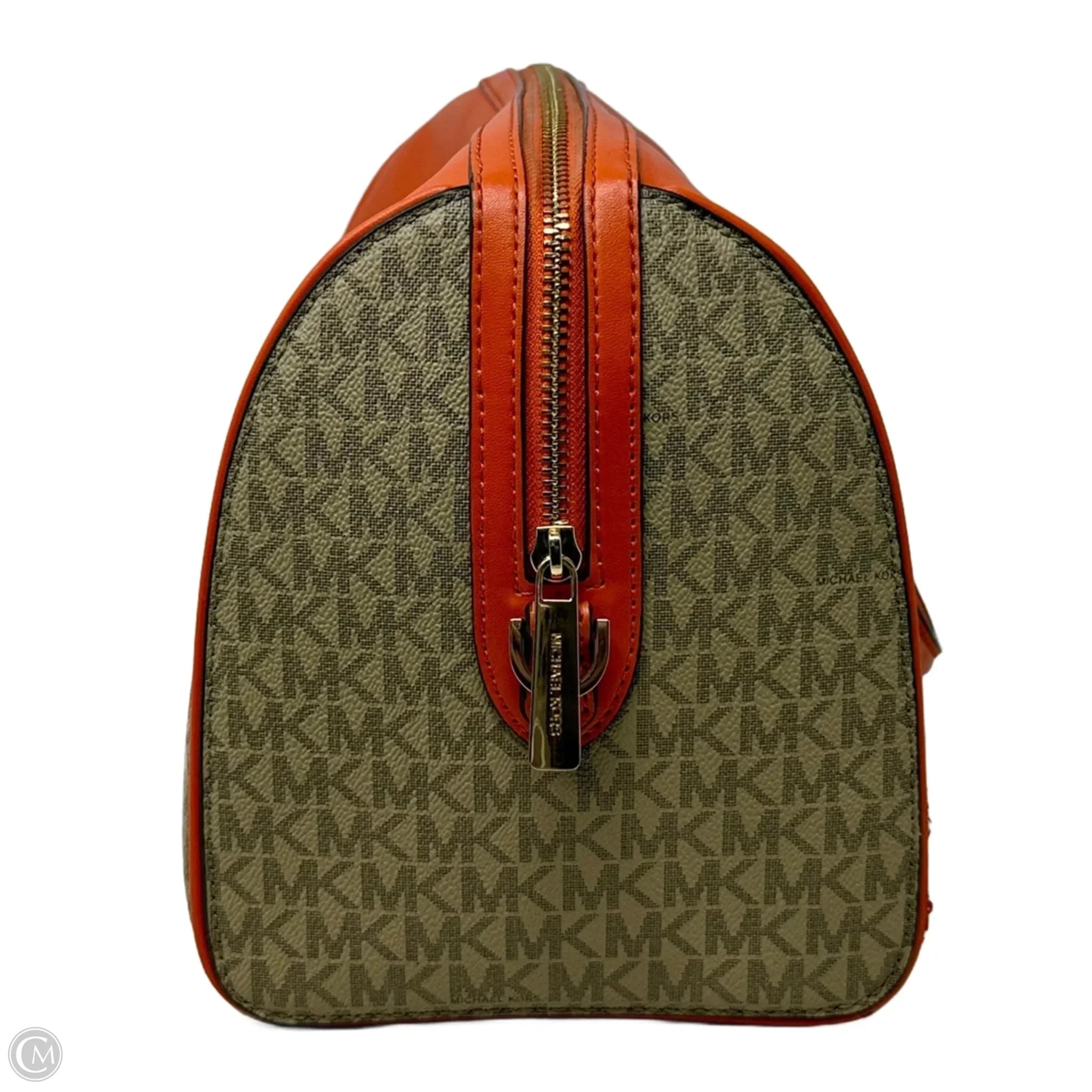 Jet Set Travel Duffle Satchel In Poppy  By Michael By Michael Kors, Size: Medium