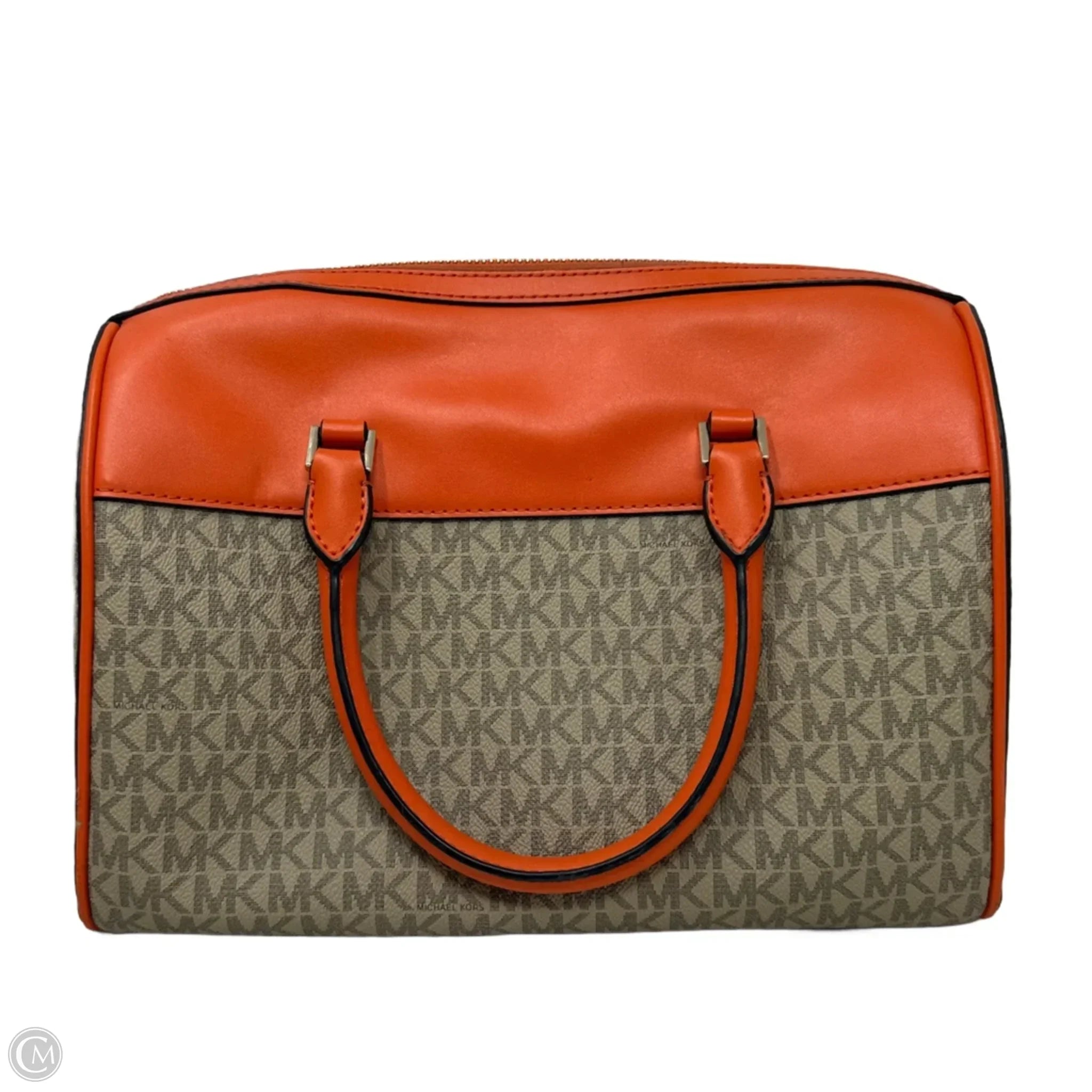 Jet Set Travel Duffle Satchel In Poppy  By Michael By Michael Kors, Size: Medium