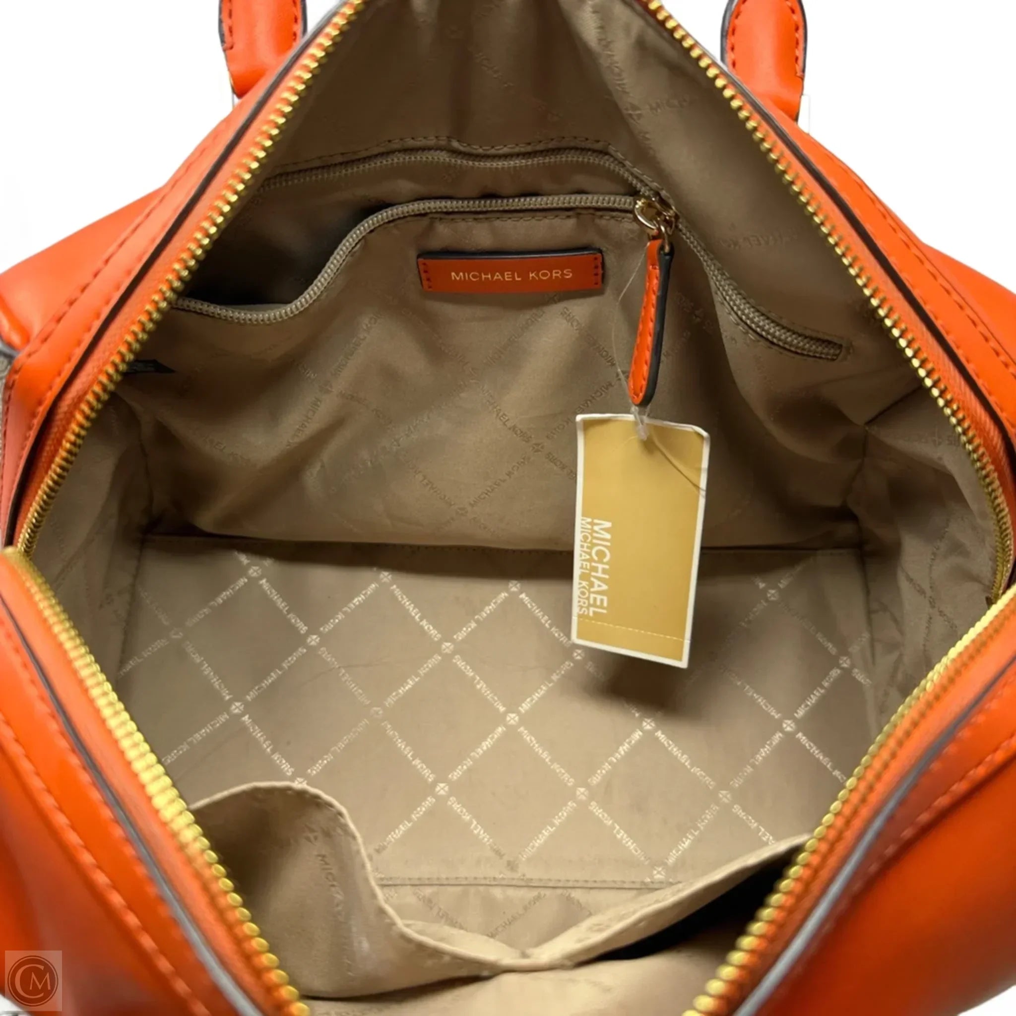 Jet Set Travel Duffle Satchel In Poppy  By Michael By Michael Kors, Size: Medium