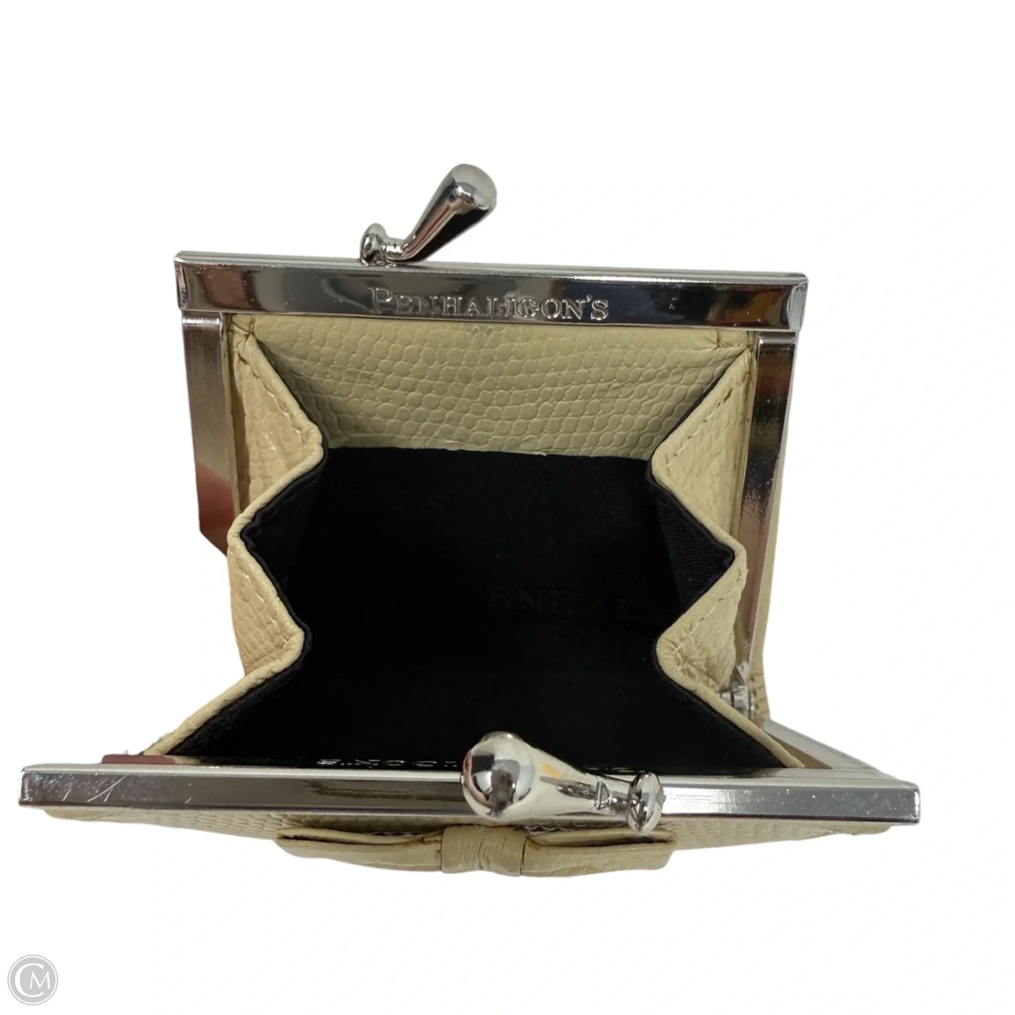 Embossed Leather Coin Purse Luxury Designer By Penhaligons Of London, Size: Small
