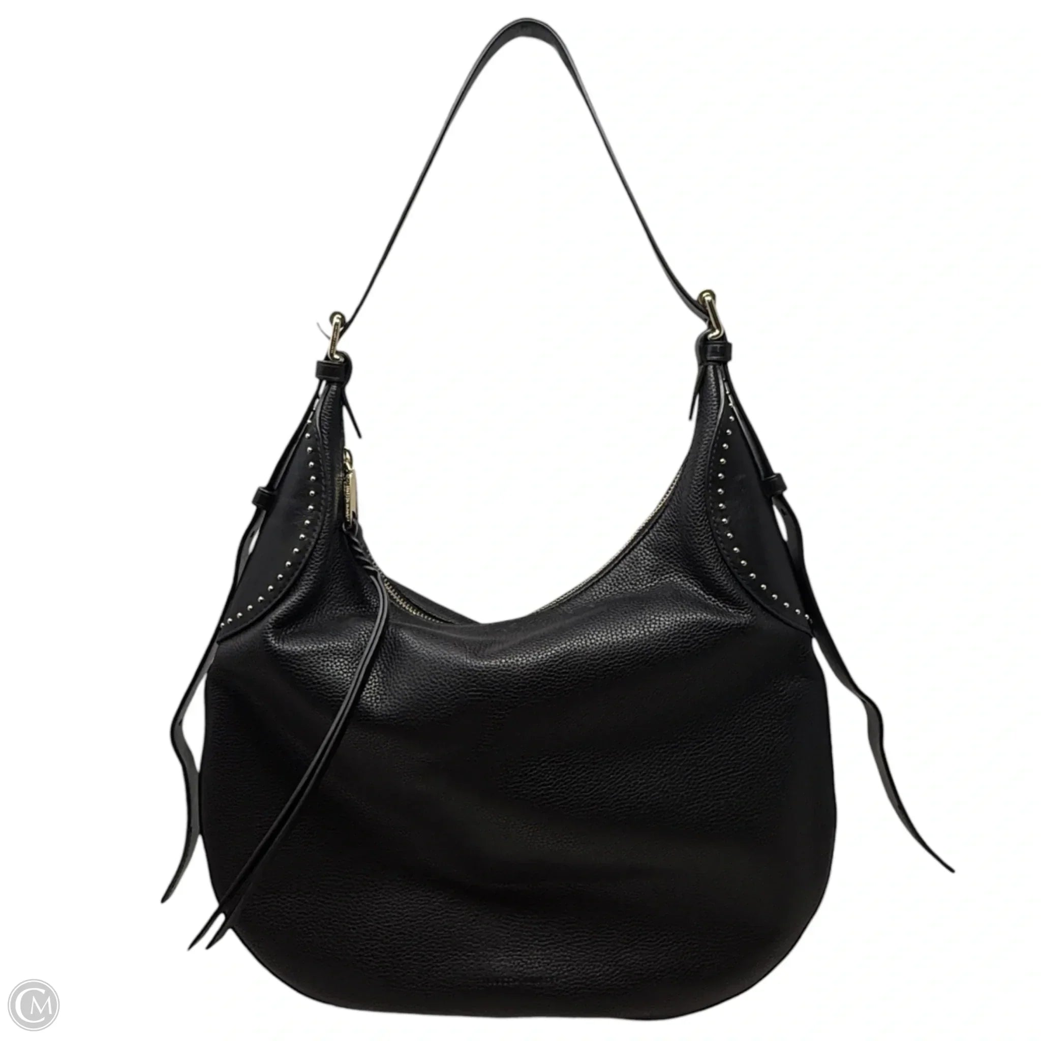 Pippa Studded Hobo Designer By Rebecca Minkoff, Size: Medium