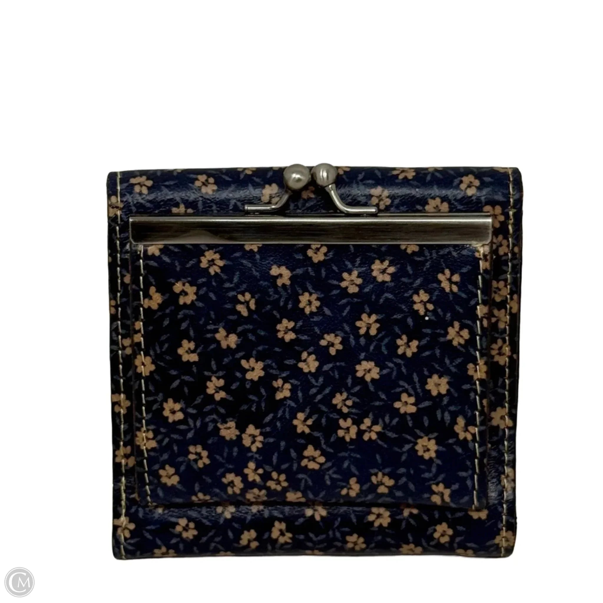 Reiti Wallet In Denim Daisies Designer By Patricia Nash, Size: Small