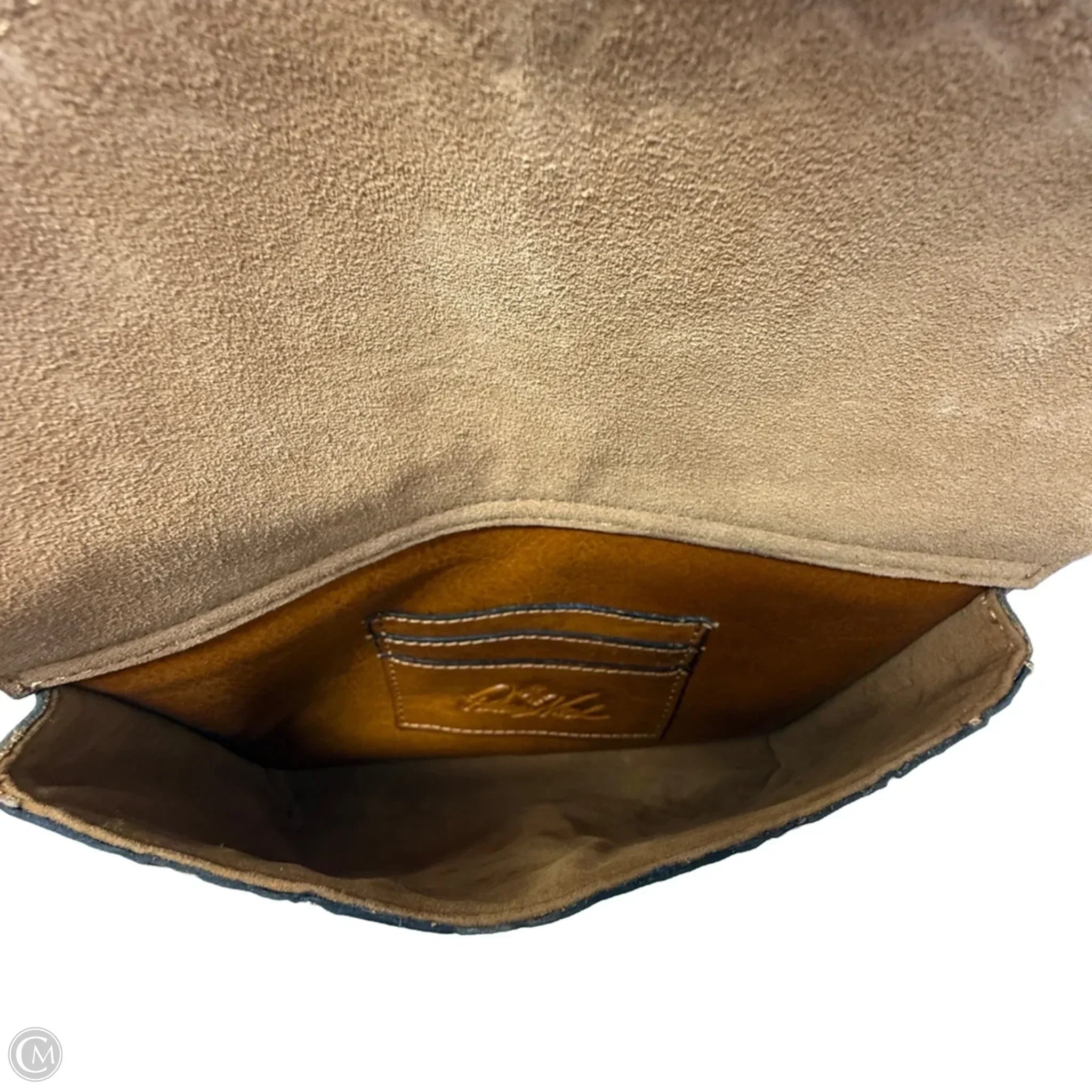 Avellino Tooled Leather Crossbody In Florence Designer By Patricia Nash, Size: Medium