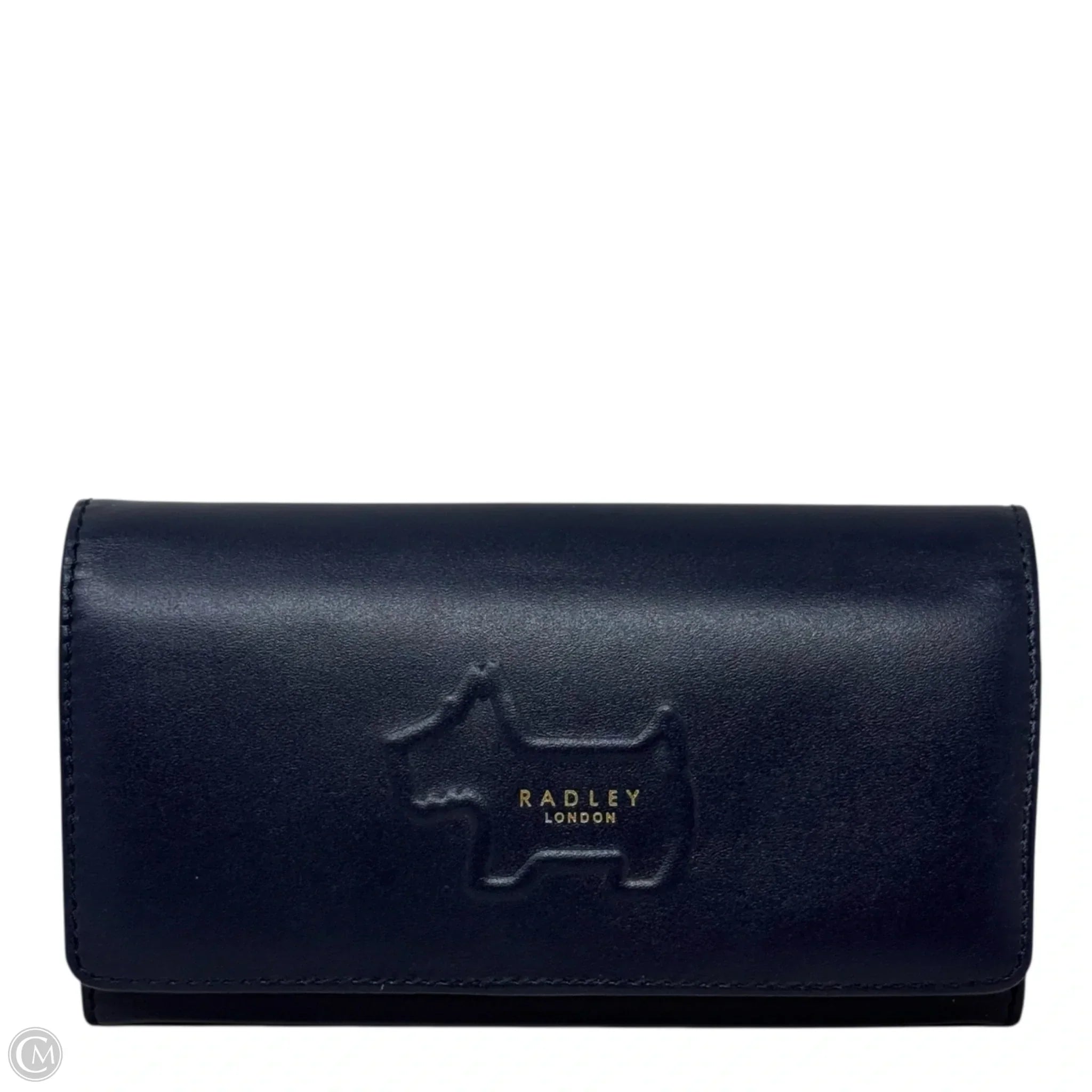 Leather Flapover Wallet By Radley London, Size: Medium